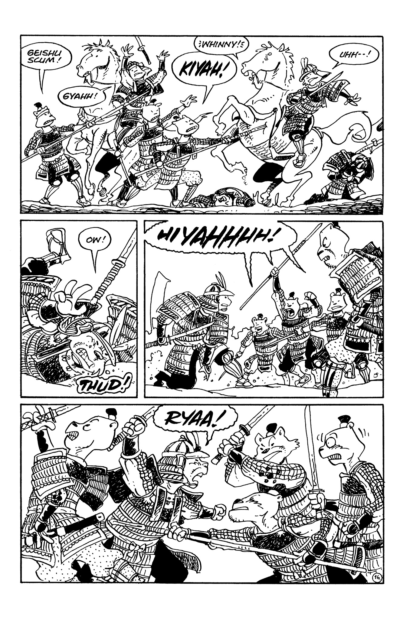 Read online Usagi Yojimbo: Senso comic -  Issue #1 - 17