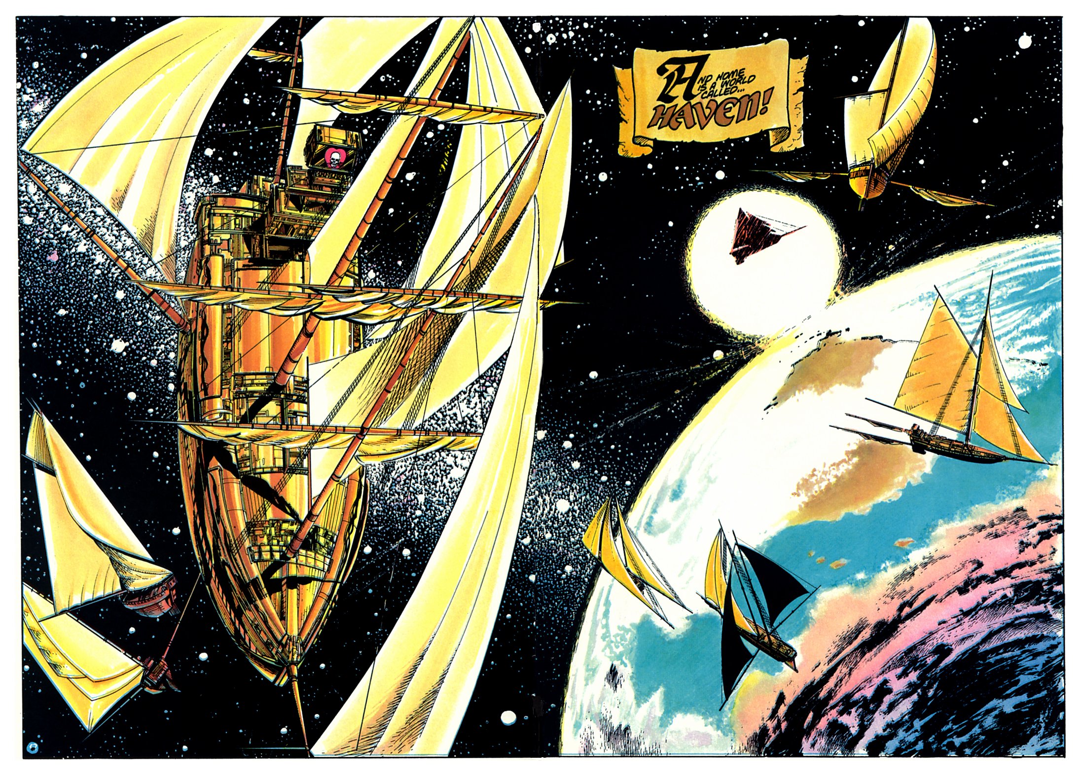 Read online Marvel Graphic Novel comic -  Issue #14 - Swords of the Swashbucklers - 30