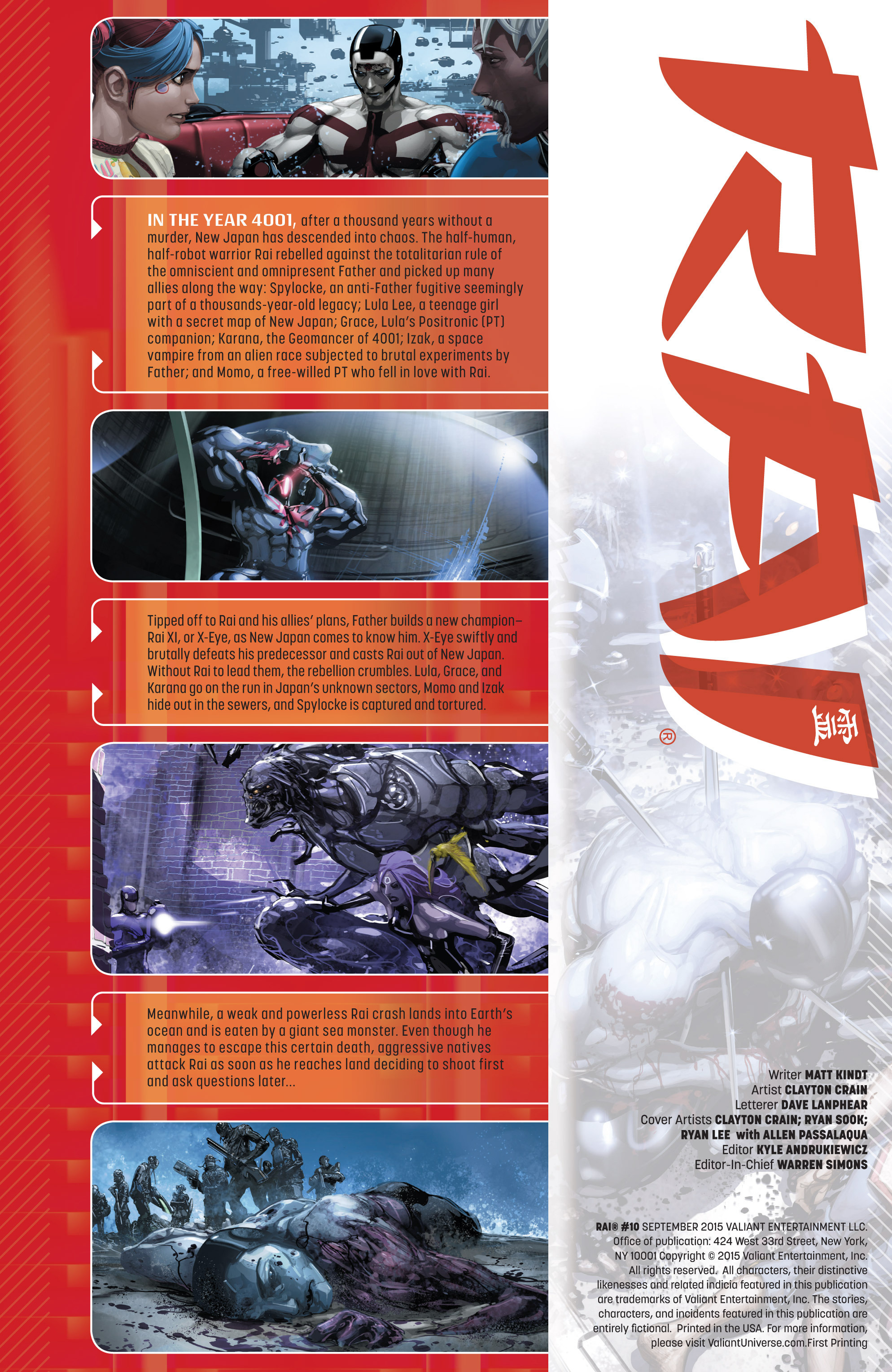 Read online Rai (2014) comic -  Issue #10 - 2