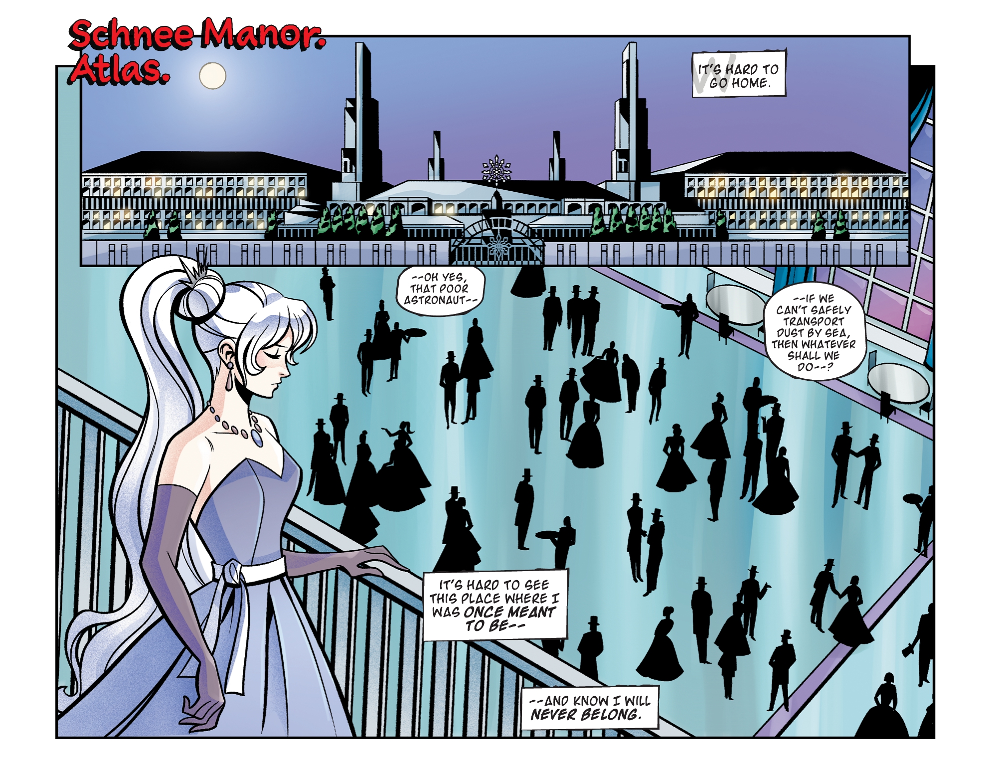 Read online RWBY/Justice League comic -  Issue #3 - 4