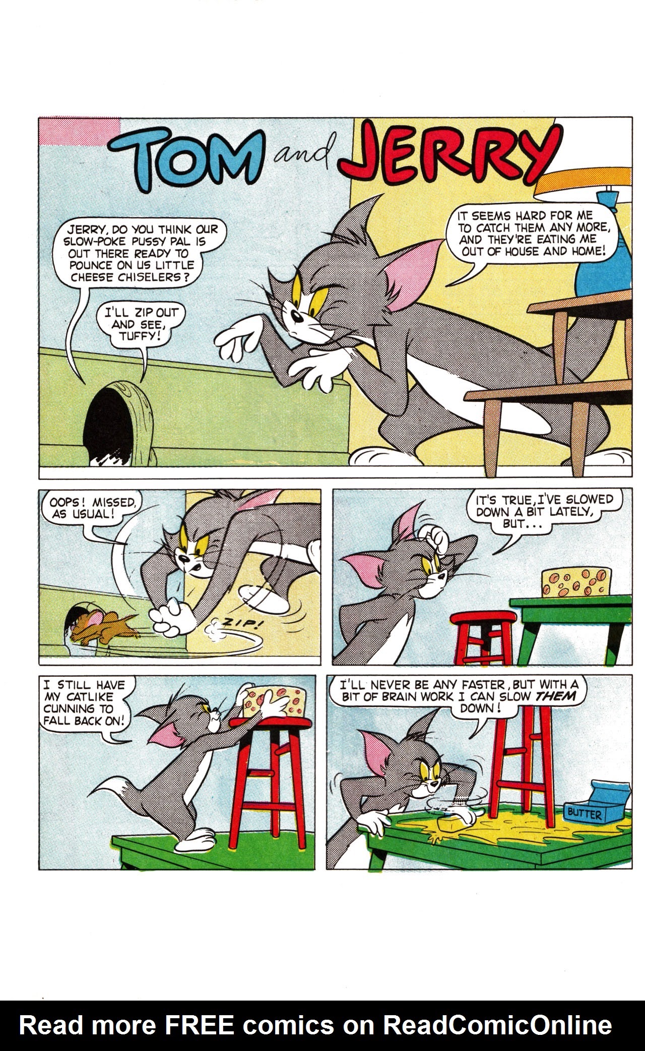 Read online Tom and Jerry Giant Size comic -  Issue #2 - 34