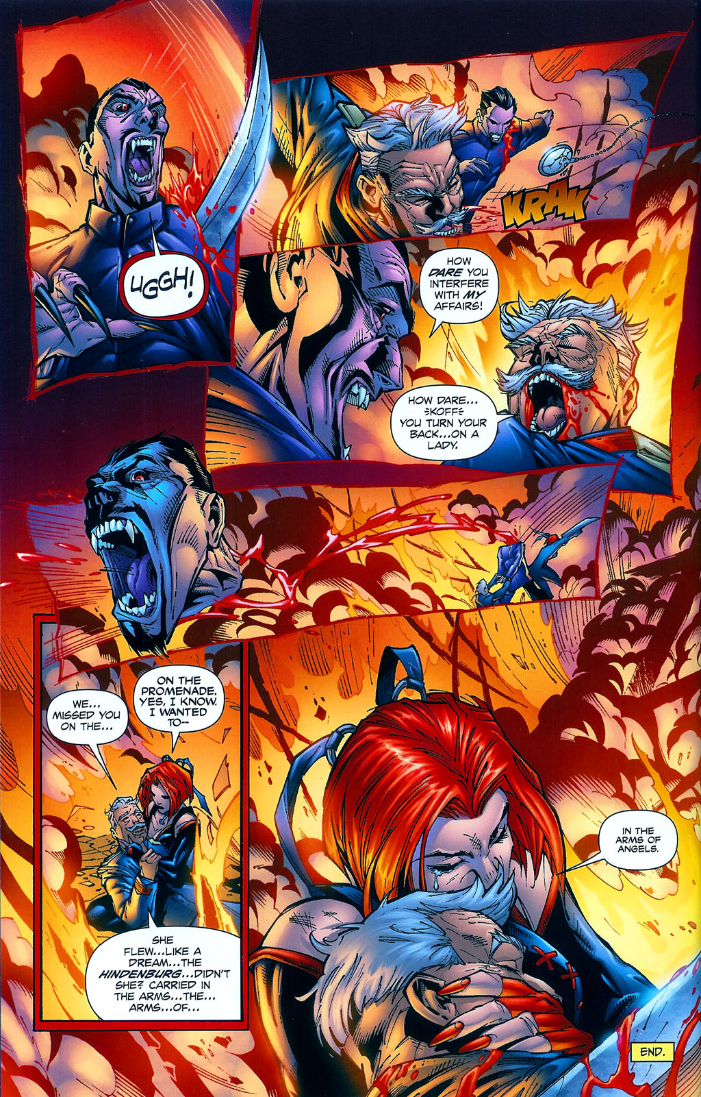 Read online BloodRayne: Skies Afire comic -  Issue #1 - 27