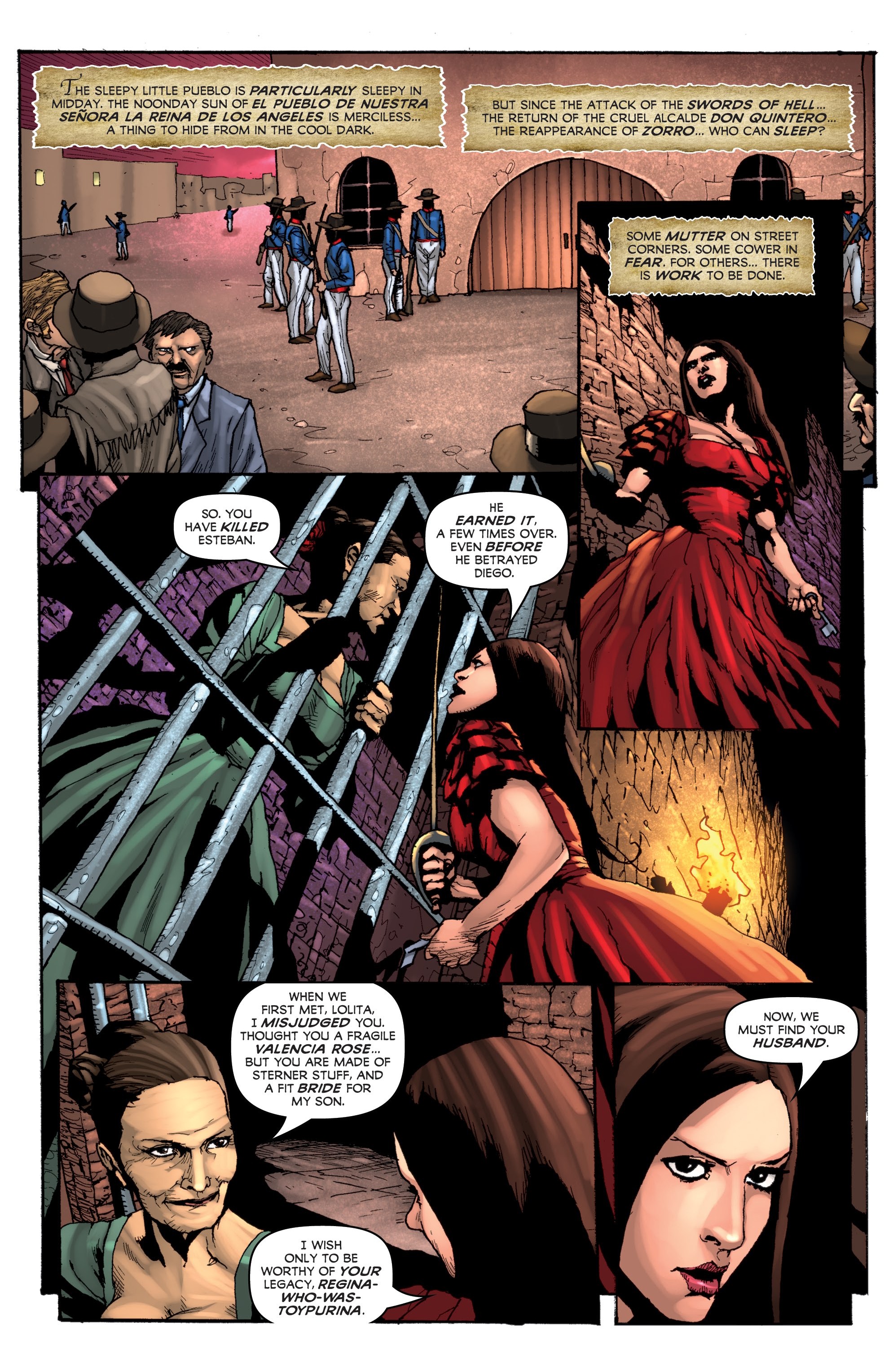 Read online Zorro: Swords of Hell comic -  Issue #4 - 3