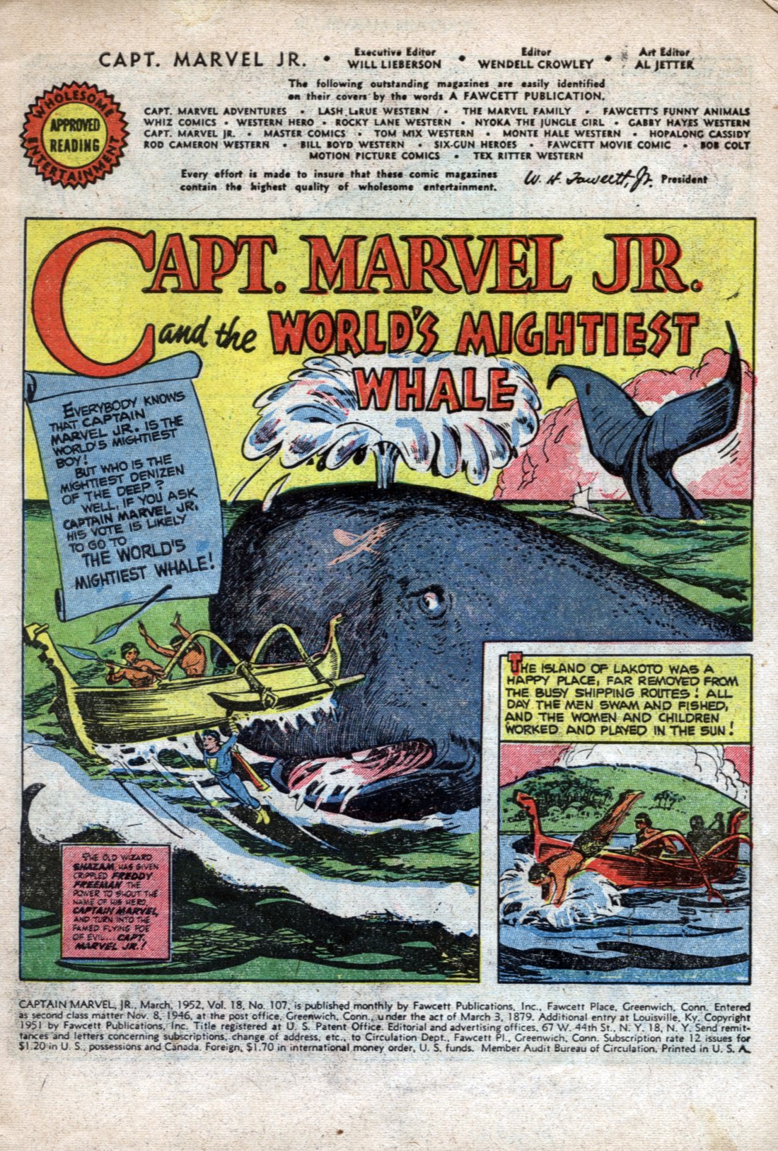 Read online Captain Marvel, Jr. comic -  Issue #107 - 3