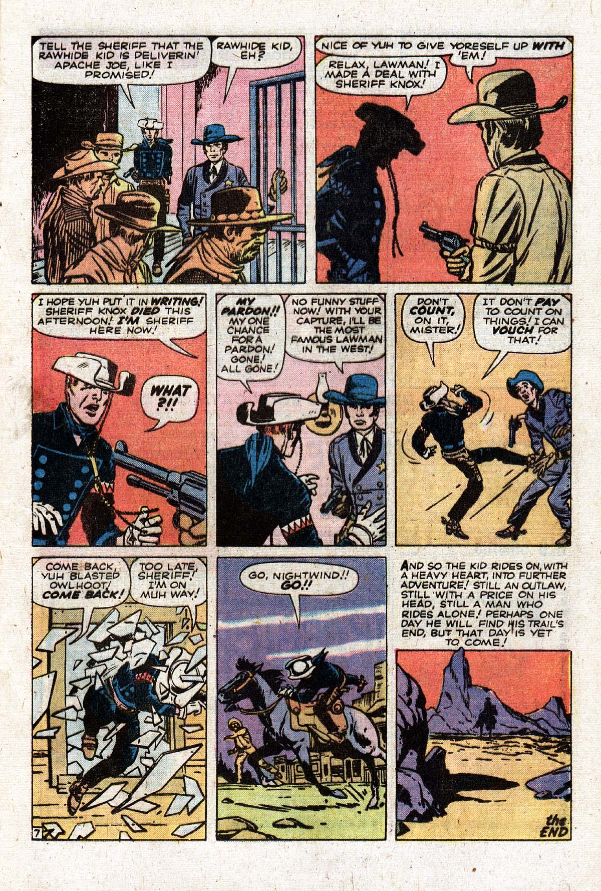 Read online The Mighty Marvel Western comic -  Issue #36 - 8
