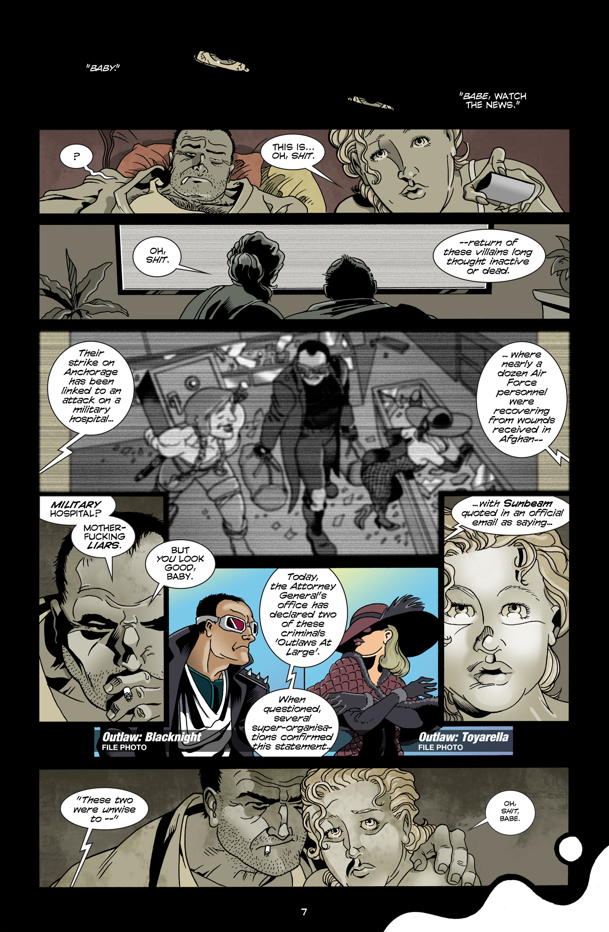 Read online Unmasked comic -  Issue #4 - 9