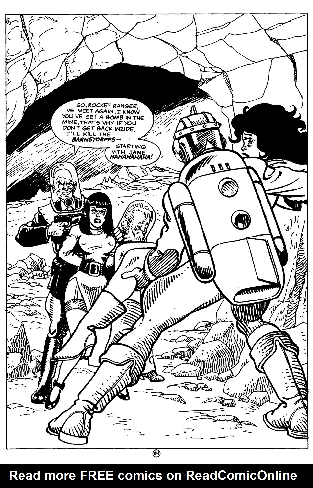 Read online Rocket Ranger comic -  Issue #5 - 26