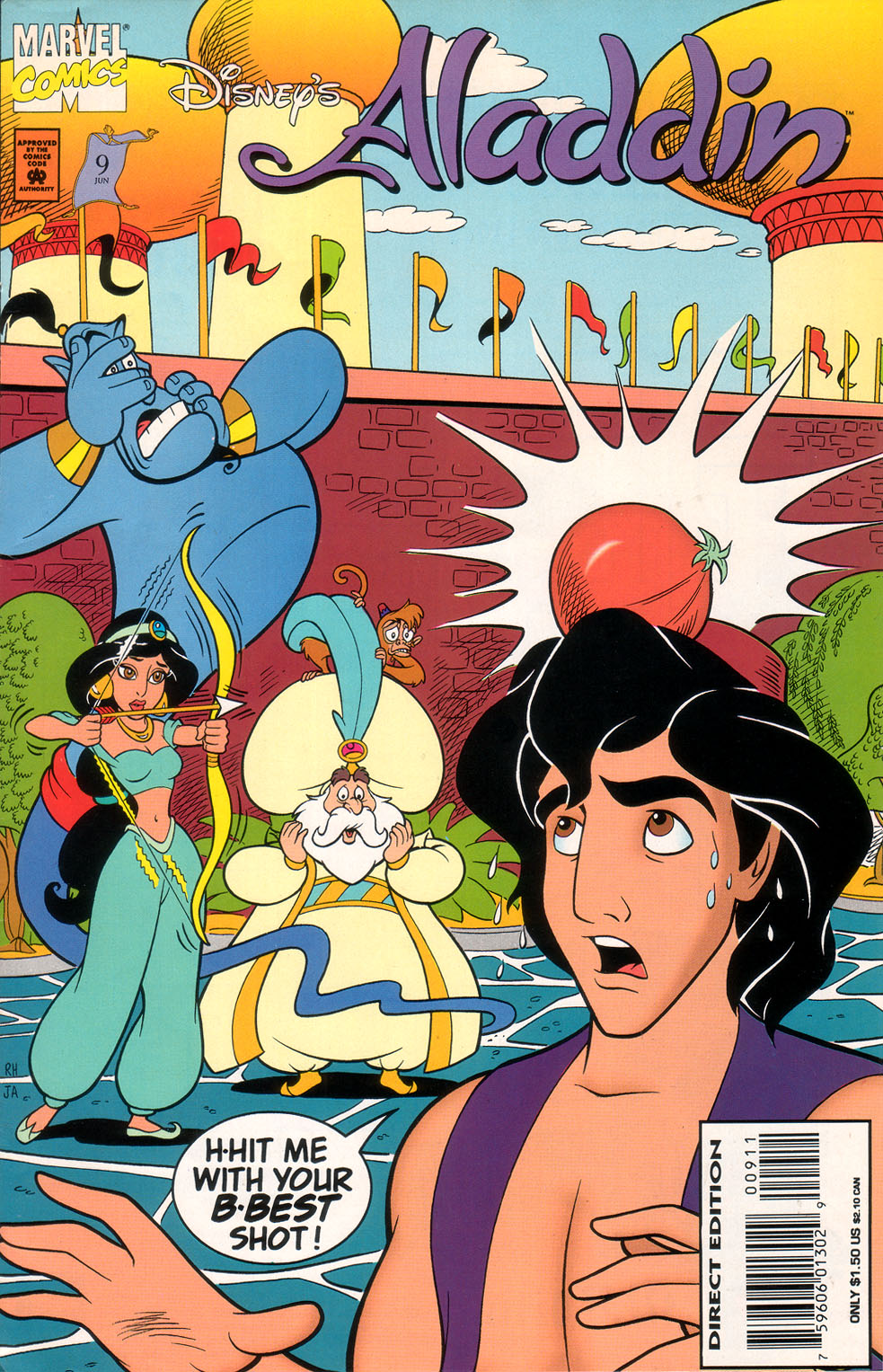 Read online Disney's Aladdin comic -  Issue #9 - 1