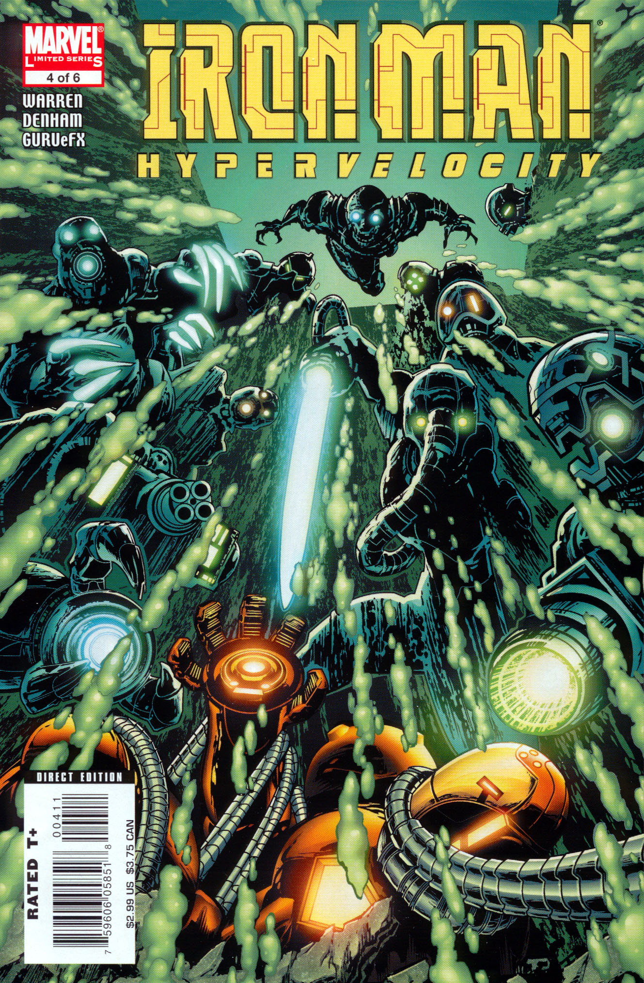 Read online Iron Man: Hypervelocity comic -  Issue #4 - 1