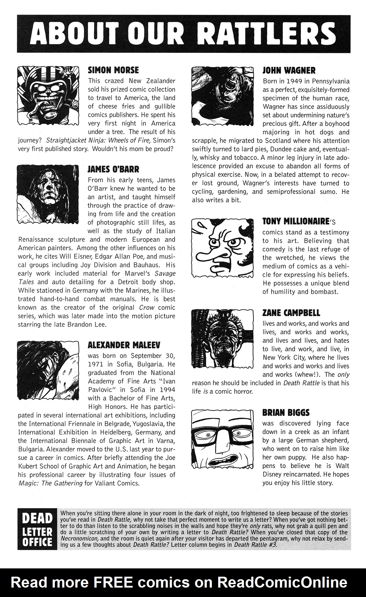 Read online Death Rattle (1995) comic -  Issue #2 - 16