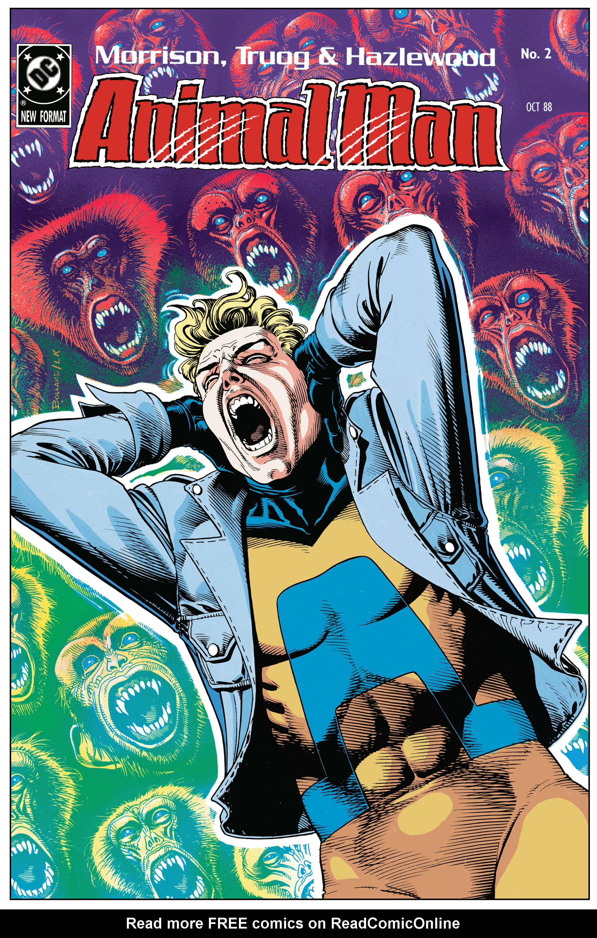 Read online Animal Man (1988) comic -  Issue # _ by Grant Morrison 30th Anniversary Deluxe Edition Book 1 (Part 1) - 34