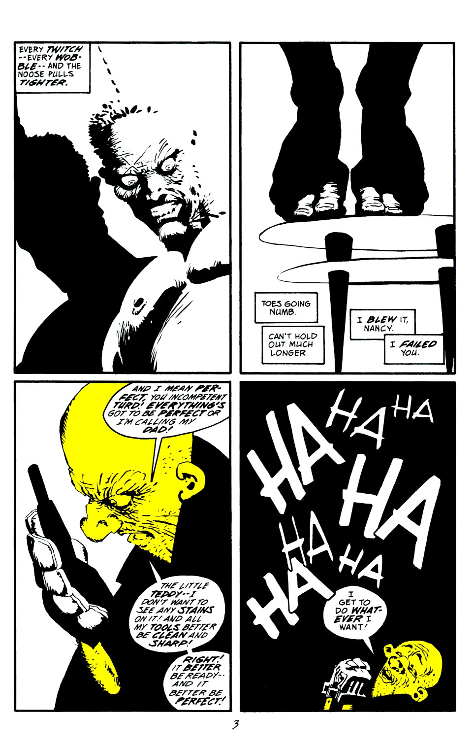 Read online Sin City: That Yellow Bastard comic -  Issue #6 - 4