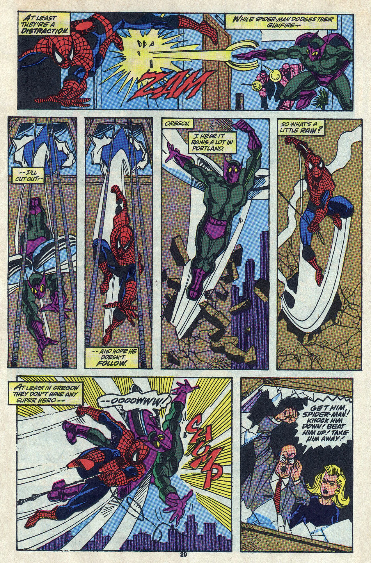 Read online The Spectacular Spider-Man (1976) comic -  Issue #164 - 22