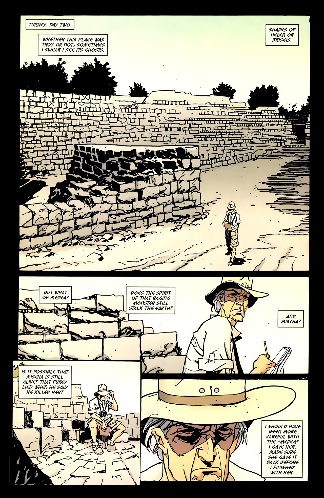 Read online Greek Street comic -  Issue #5 - 21