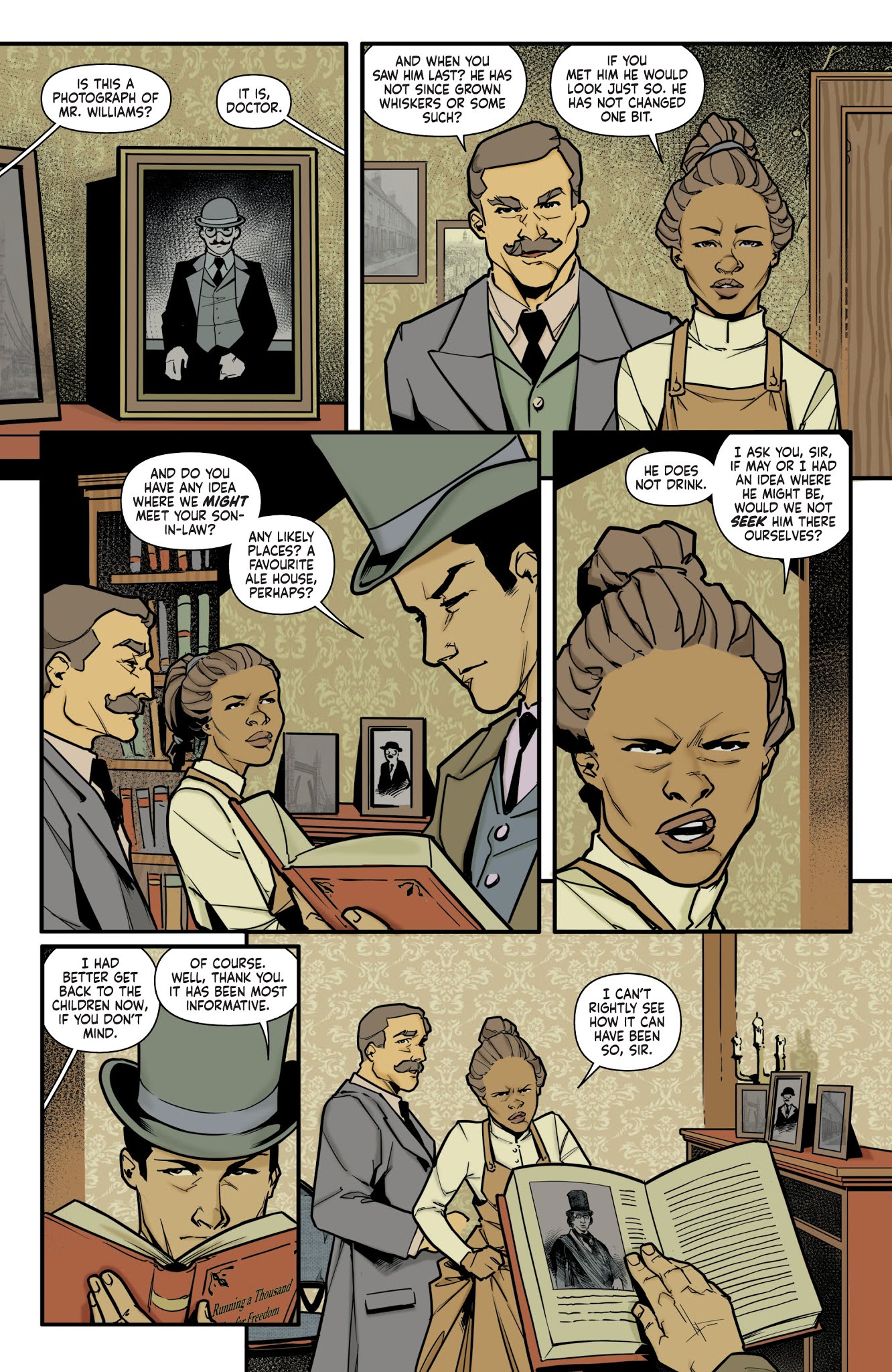 Read online Sherlock Holmes: The Vanishing Man comic -  Issue #2 - 12