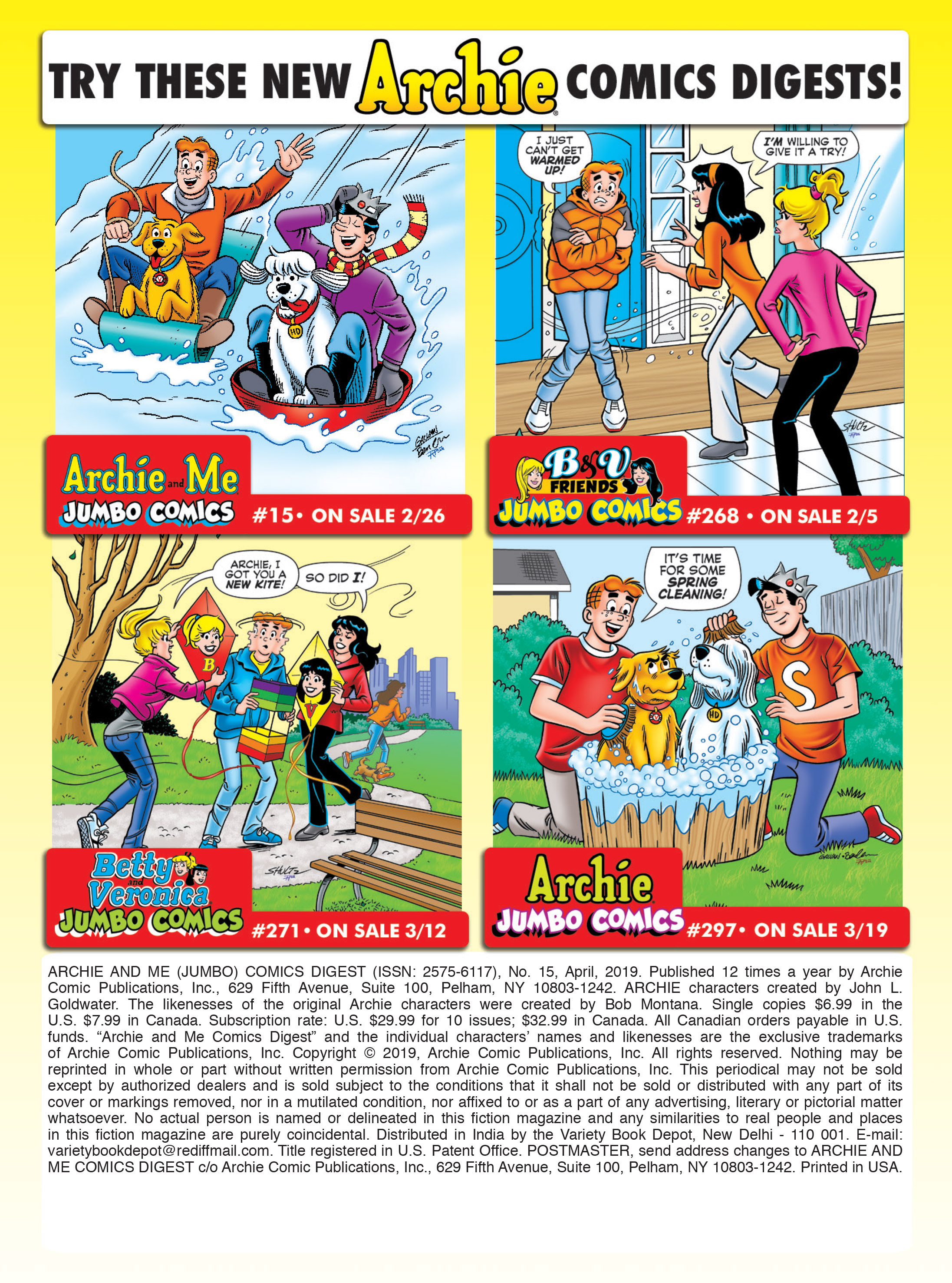 Read online Archie And Me Comics Digest comic -  Issue #15 - 183