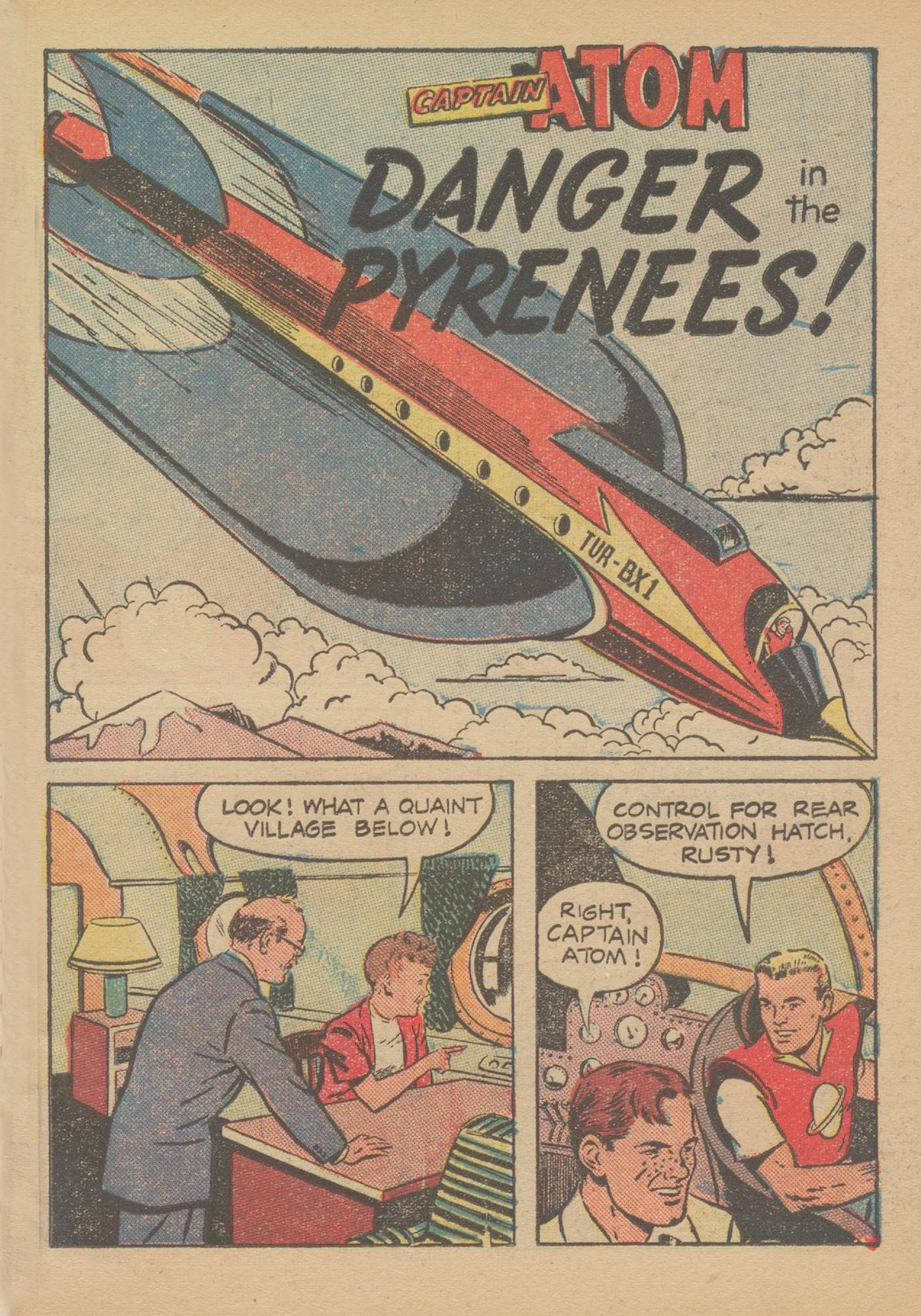 Read online Captain Atom (1950) comic -  Issue #1 - 3