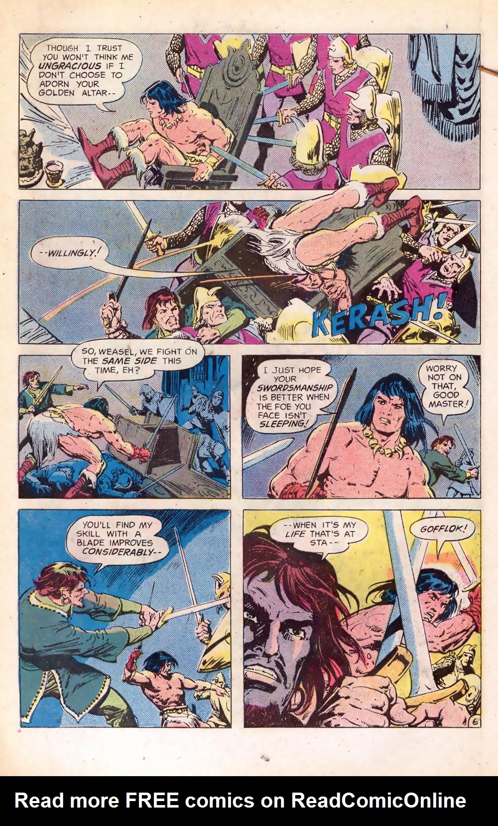 Read online Claw  The Unconquered comic -  Issue #2 - 7