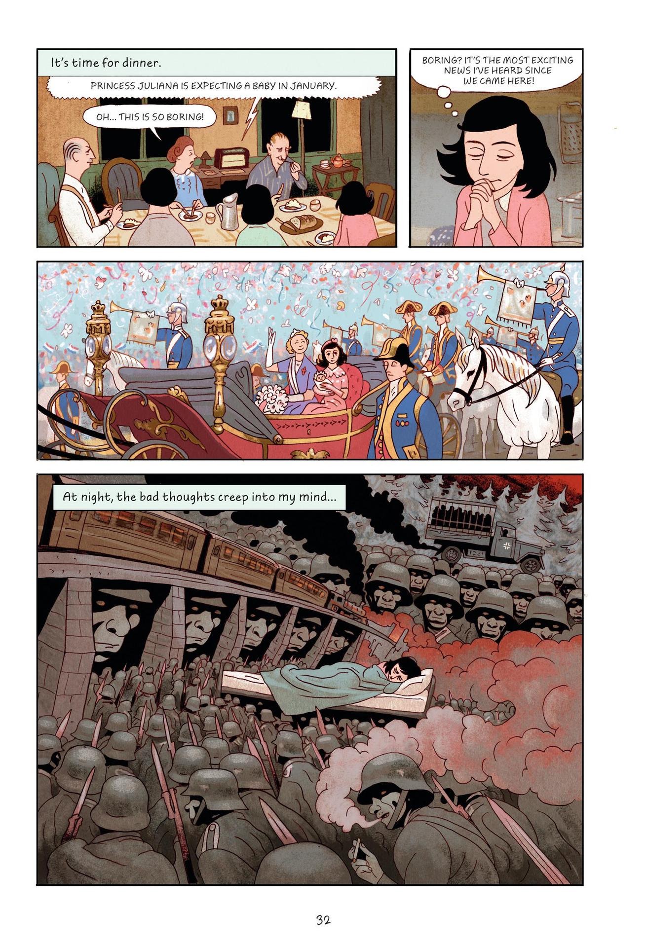 Read online Anne Frank’s Diary: The Graphic Adaptation comic -  Issue # TPB - 36
