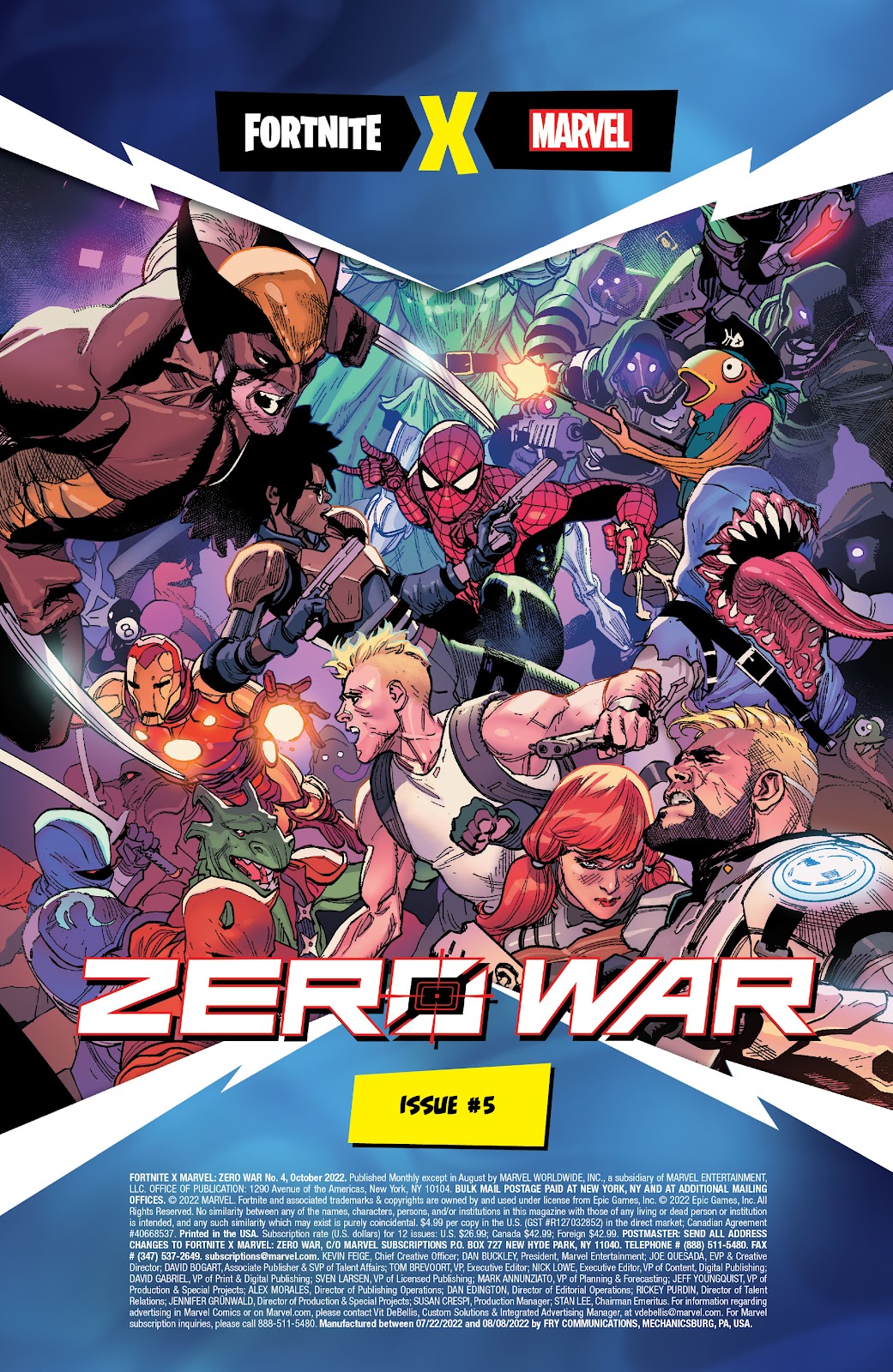 Fortnite X Marvel: Zero War issue 4 - Page 25
