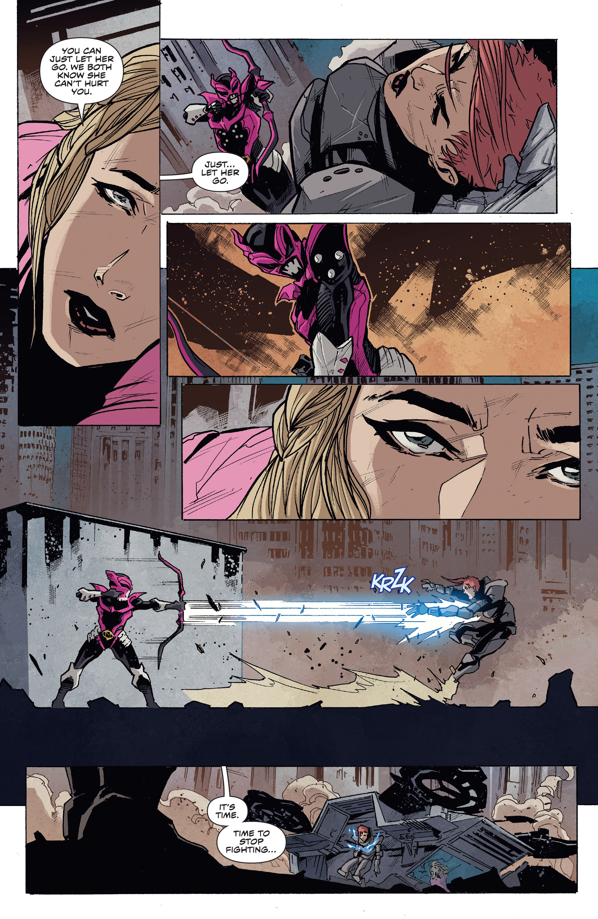 Read online Saban's Power Rangers: The Psycho Path comic -  Issue # TPB - 17