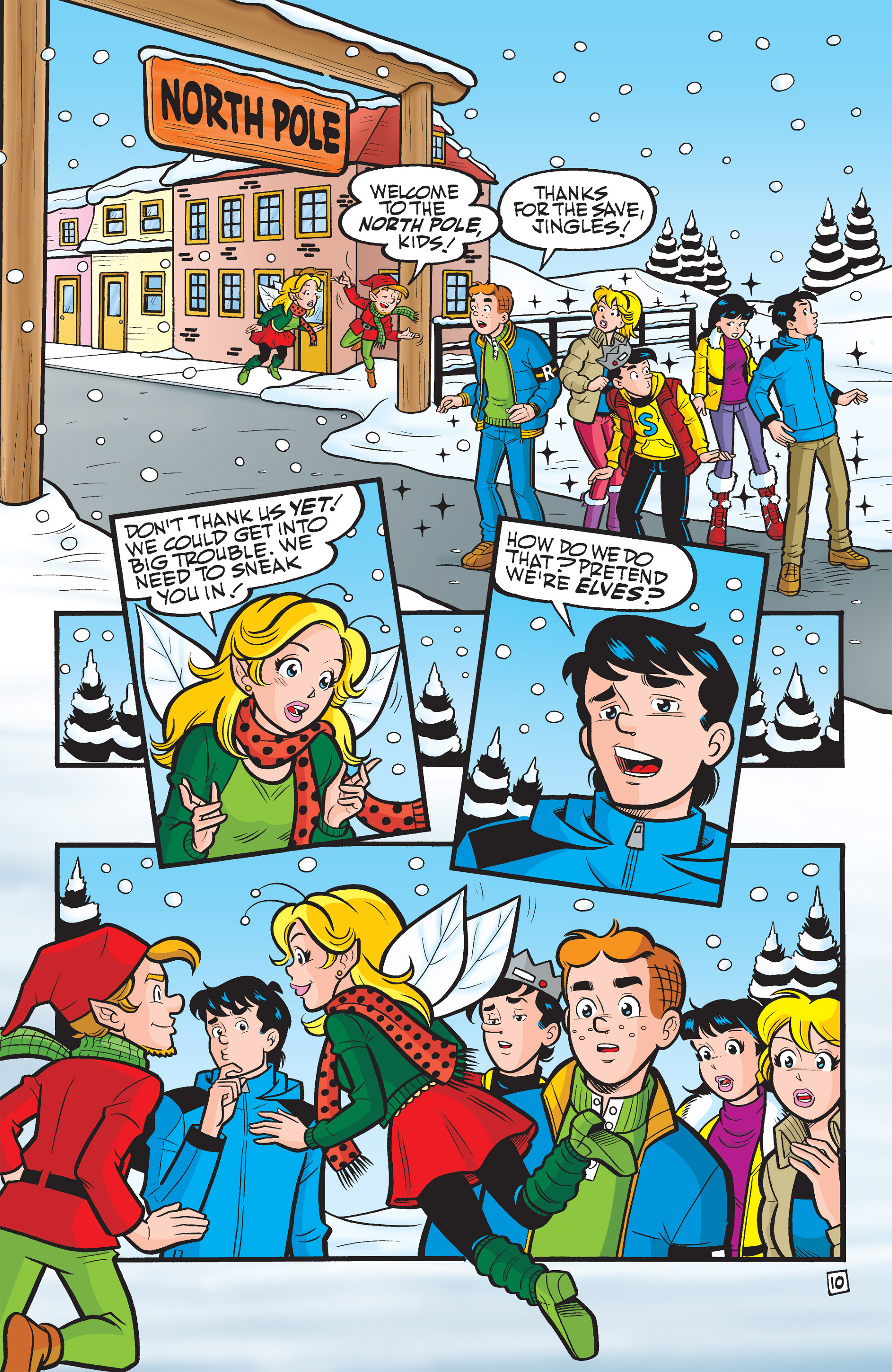 Read online Archie Meets Santa comic -  Issue # TPB - 92