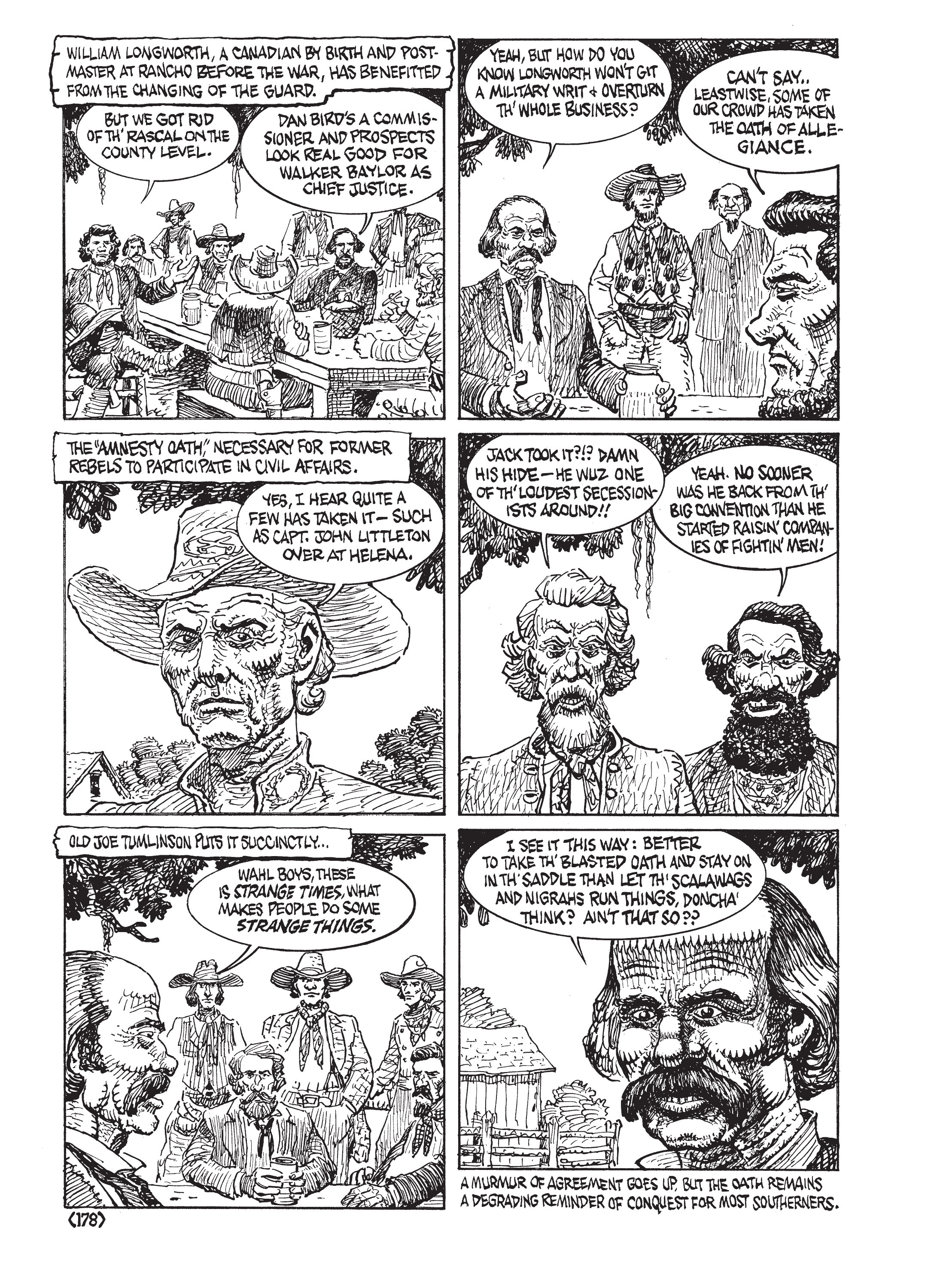 Read online Jack Jackson's American History: Los Tejanos and Lost Cause comic -  Issue # TPB (Part 2) - 77