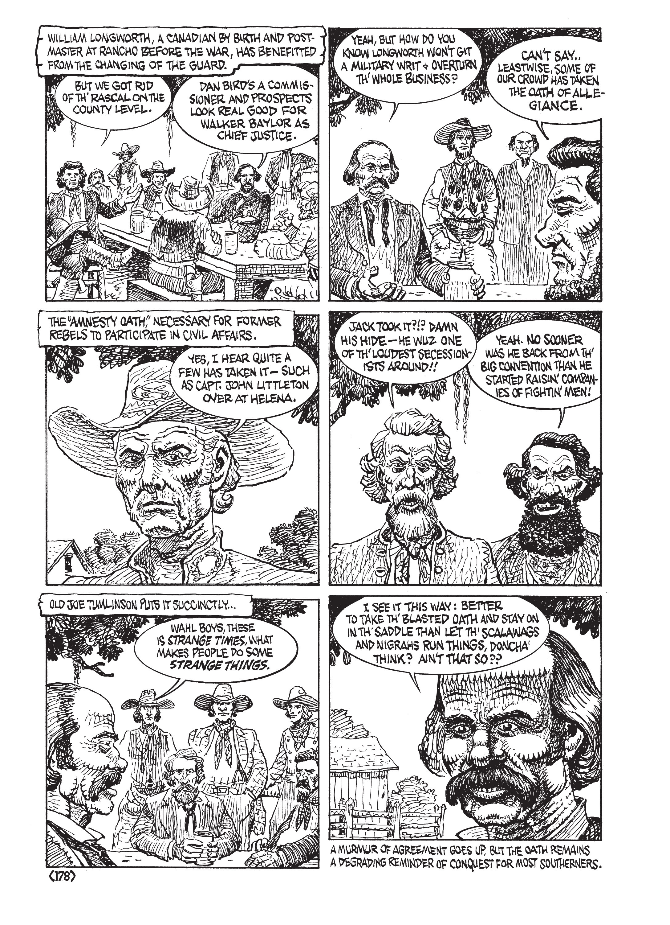 Read online Jack Jackson's American History: Los Tejanos and Lost Cause comic -  Issue # TPB (Part 2) - 77