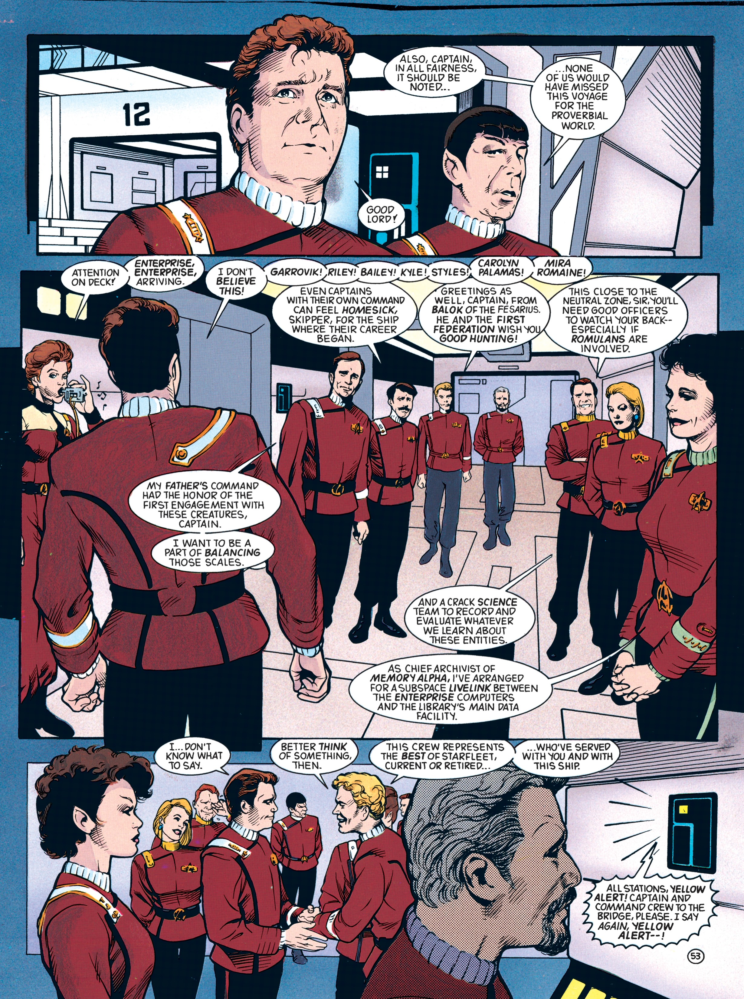 Read online Star Trek: Debt of Honor Facsimile Edition comic -  Issue # TPB - 56