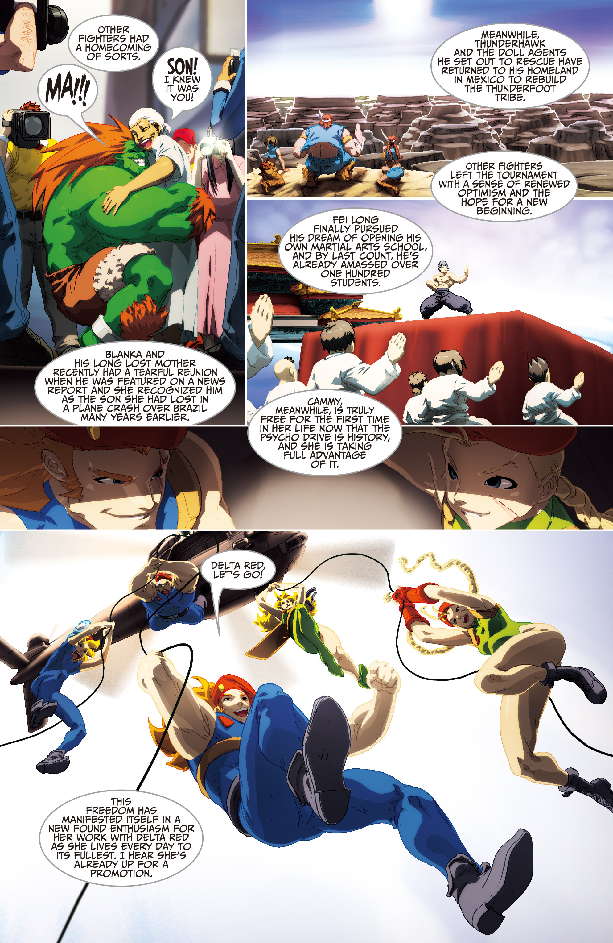 Read online Street Fighter II Turbo comic -  Issue #12 - 21