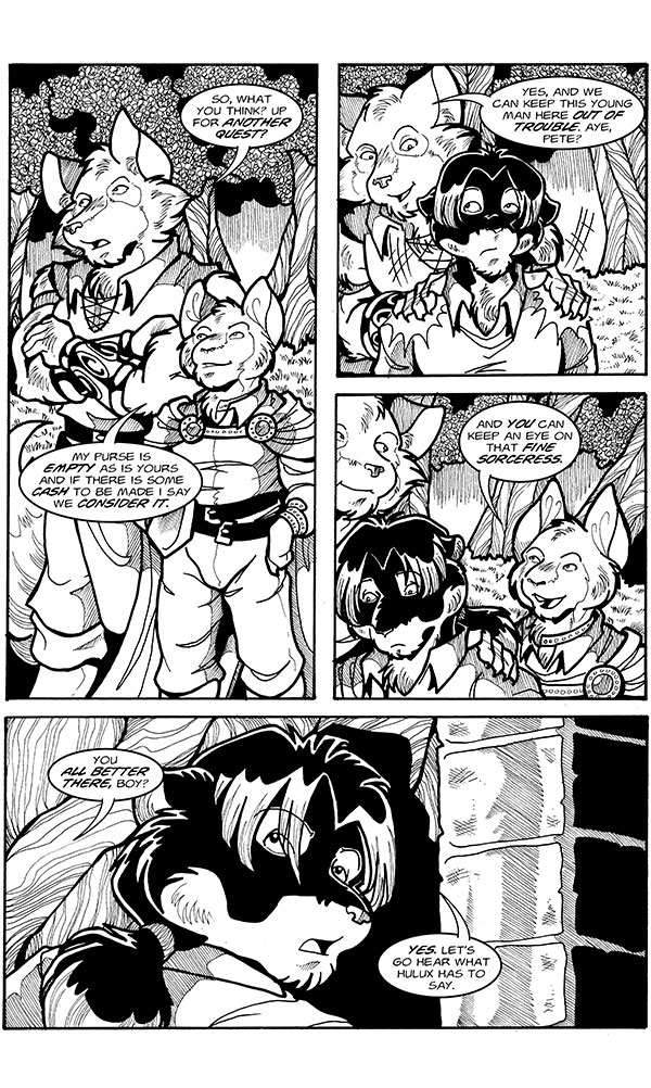 Read online Tall Tails: Thieves' Quest comic -  Issue #20 - 25