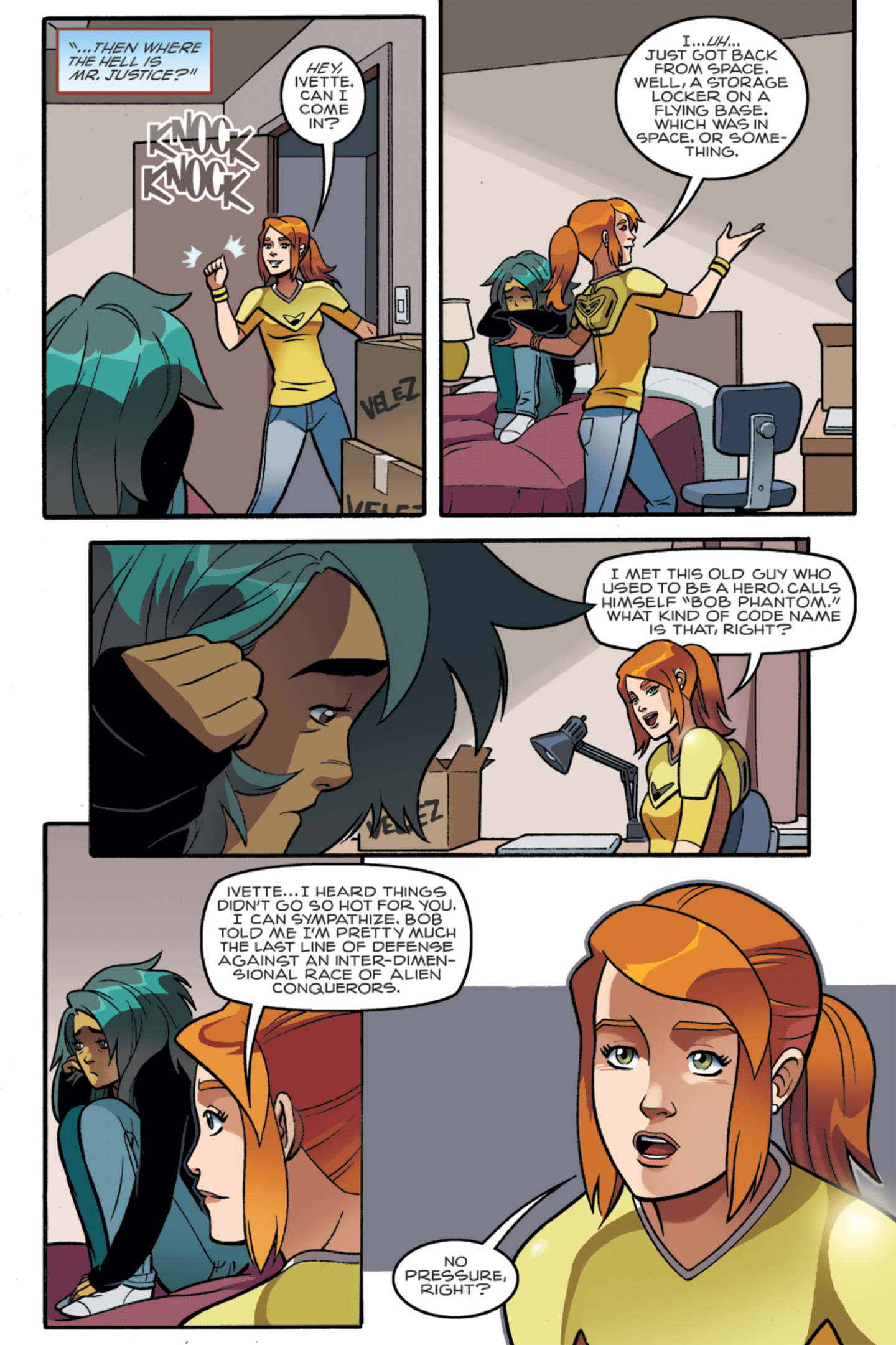 Read online New Crusaders: Rise Of The Heroes comic -  Issue #4 - Act I - 5