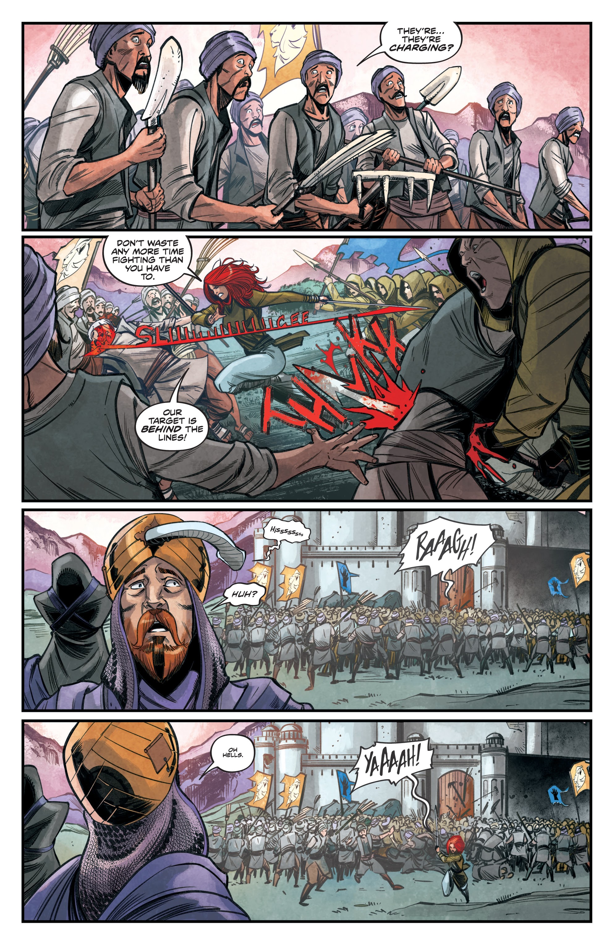 Read online Red Sonja (2019) comic -  Issue #17 - 25