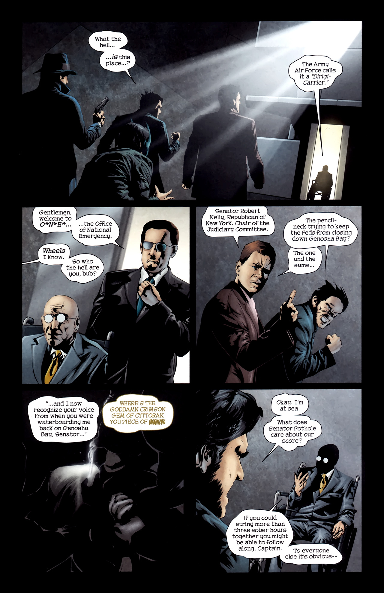 Read online X-Men Noir: Mark of Cain comic -  Issue #4 - 8