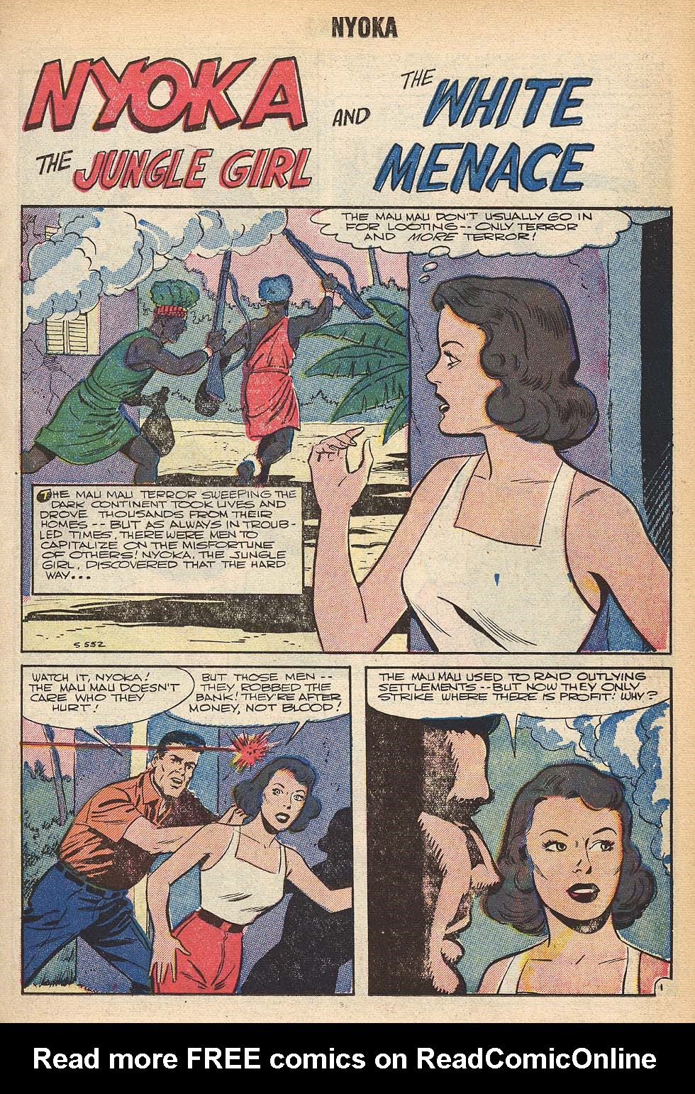 Read online Nyoka the Jungle Girl (1955) comic -  Issue #17 - 11