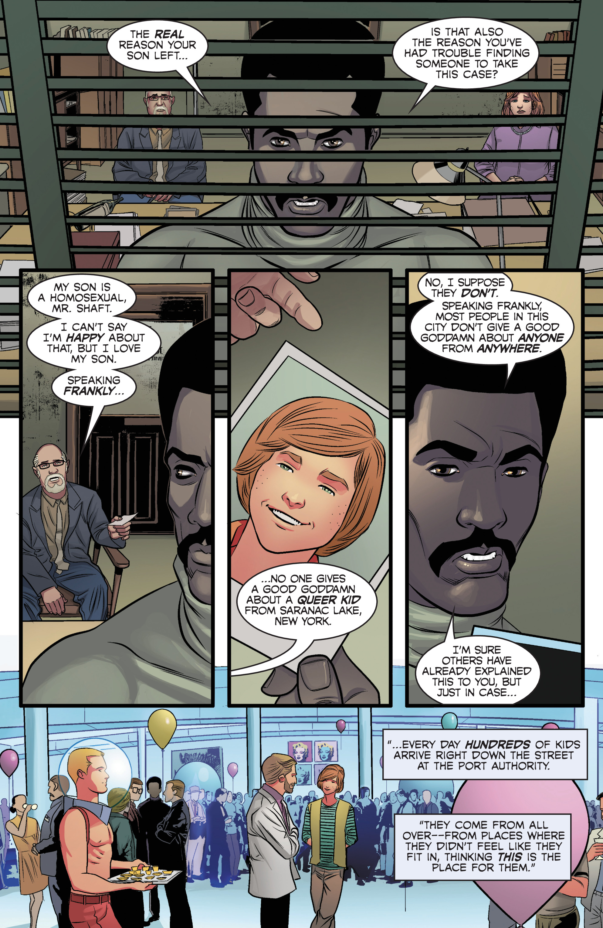 Read online Shaft: Imitation of Life comic -  Issue #1 - 14