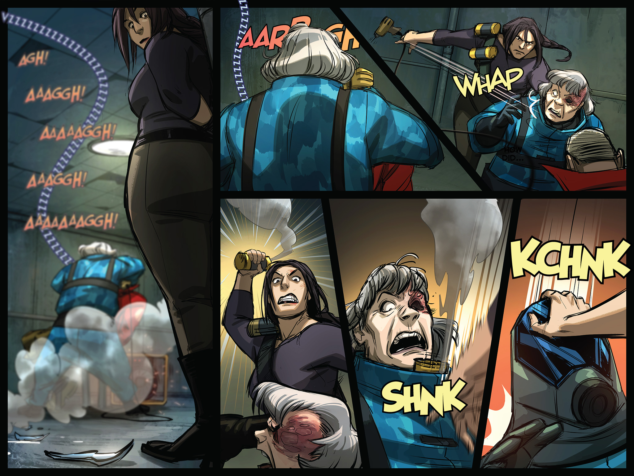 Read online Team Fortress 2 comic -  Issue #5 - 25