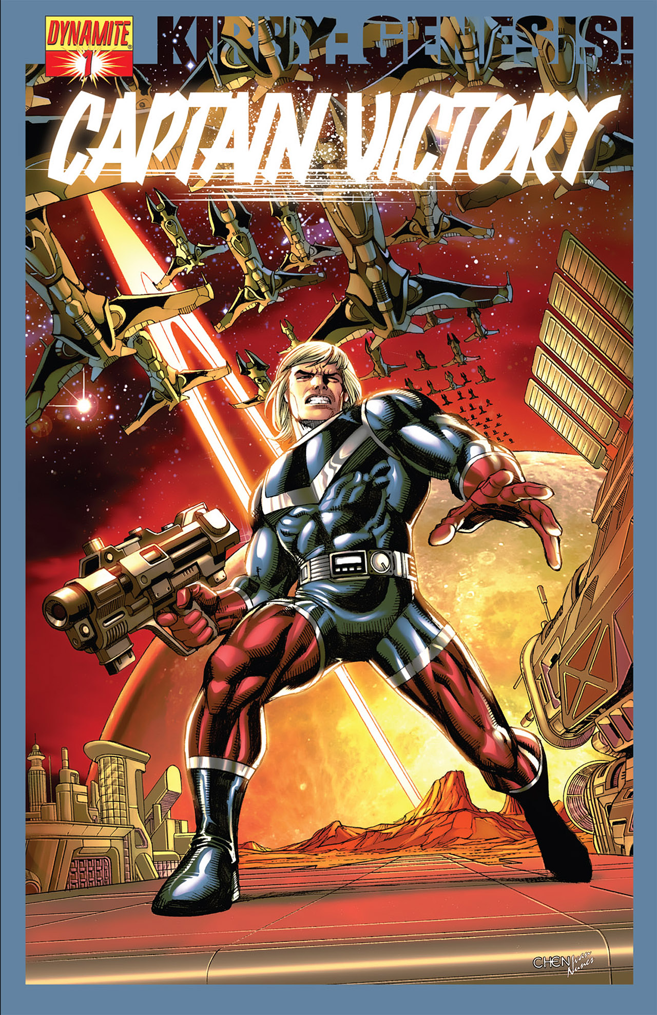 Read online Kirby: Genesis - Captain Victory comic -  Issue #1 - 1