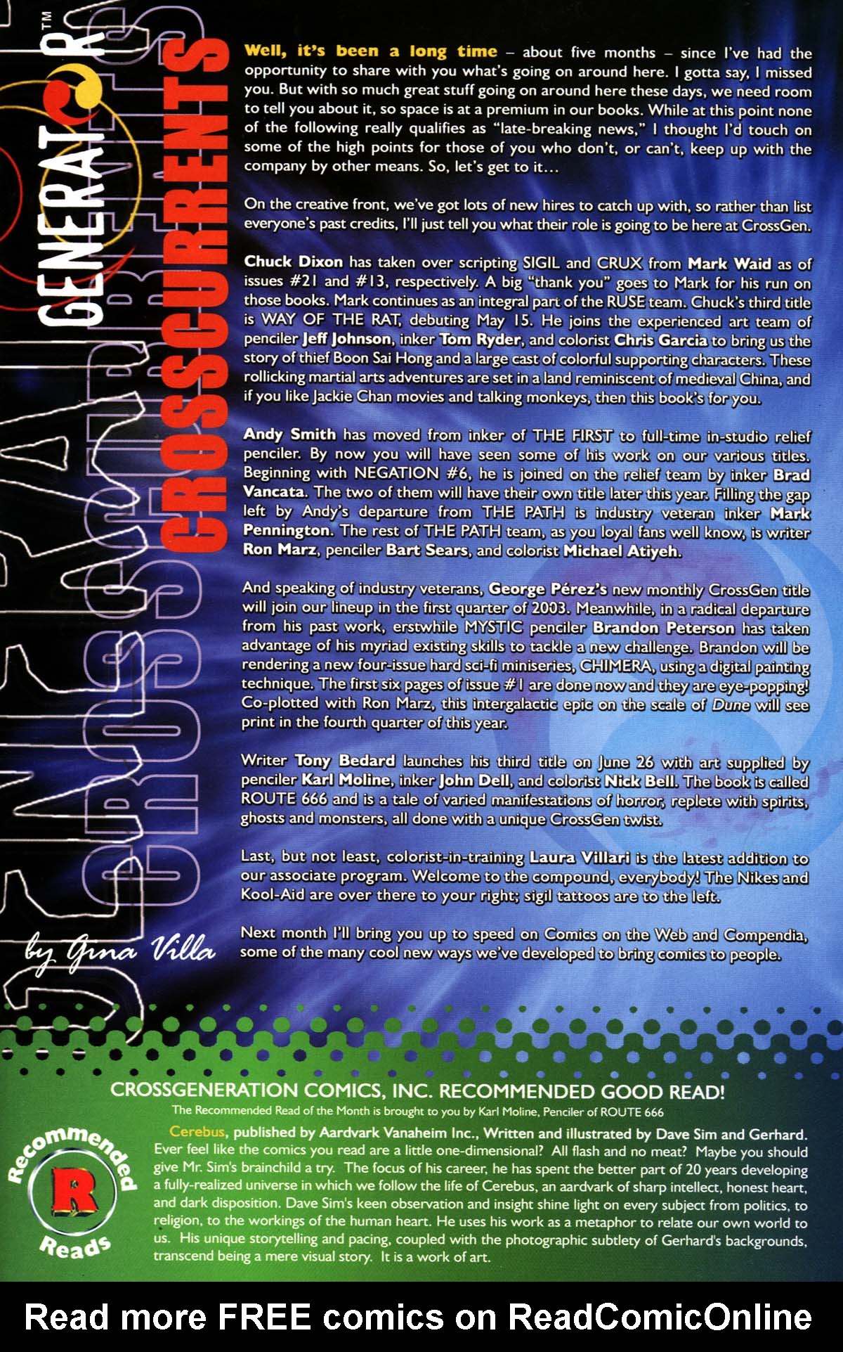 Read online Meridian comic -  Issue #24 - 29