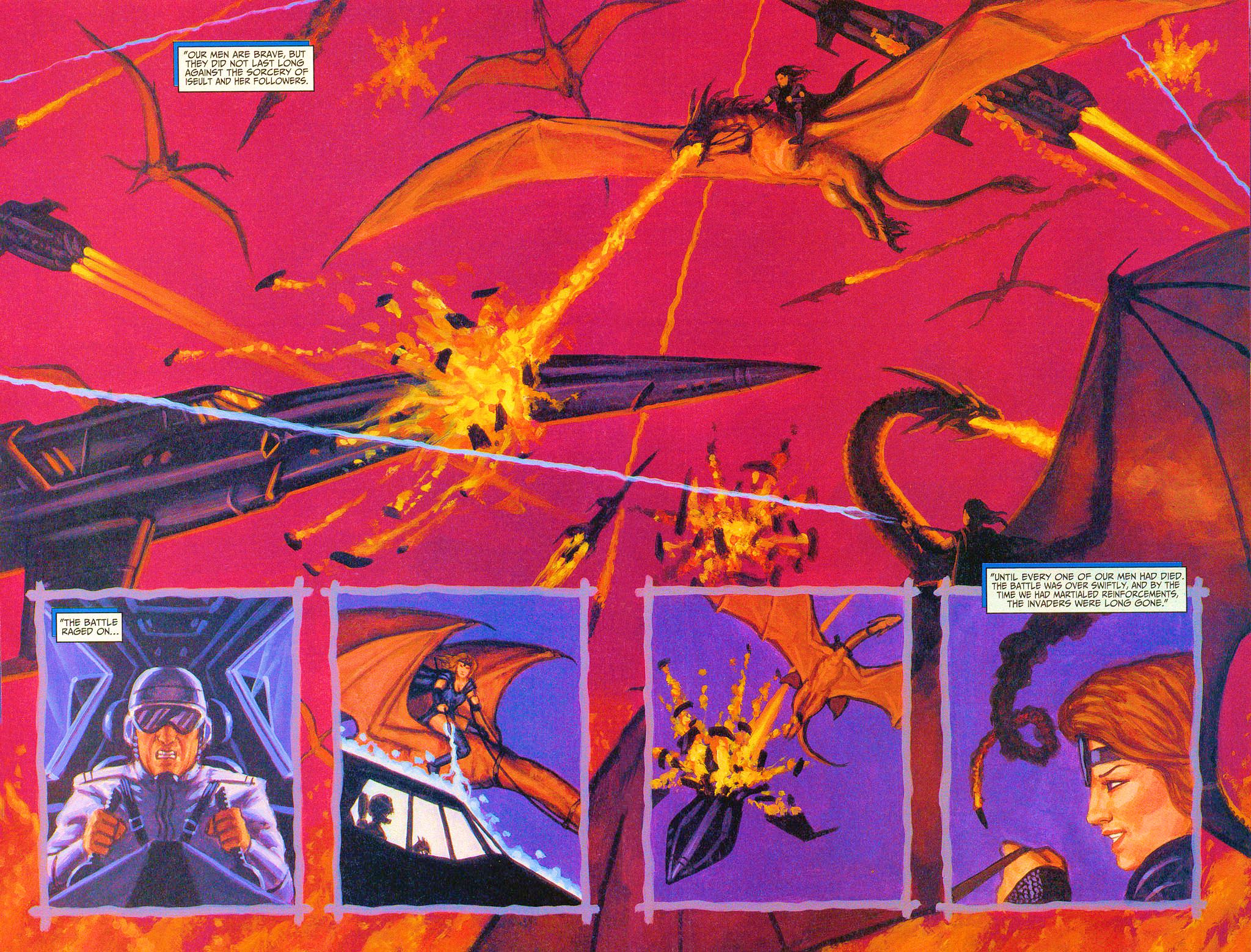Read online Lady Pendragon comic -  Issue #7 - 23