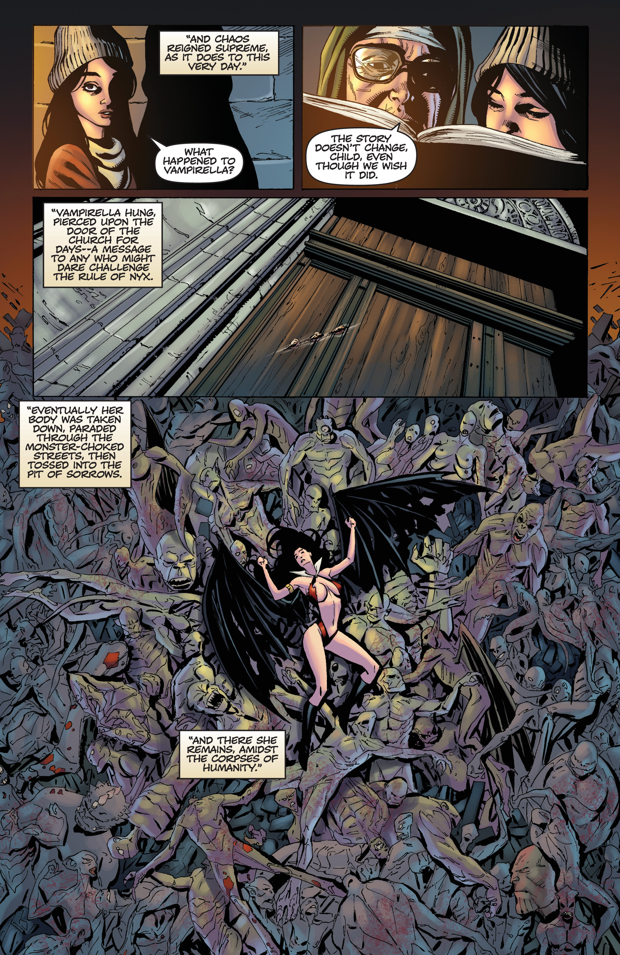 Read online Vengeance of Vampirella (2019) comic -  Issue #1 - 10