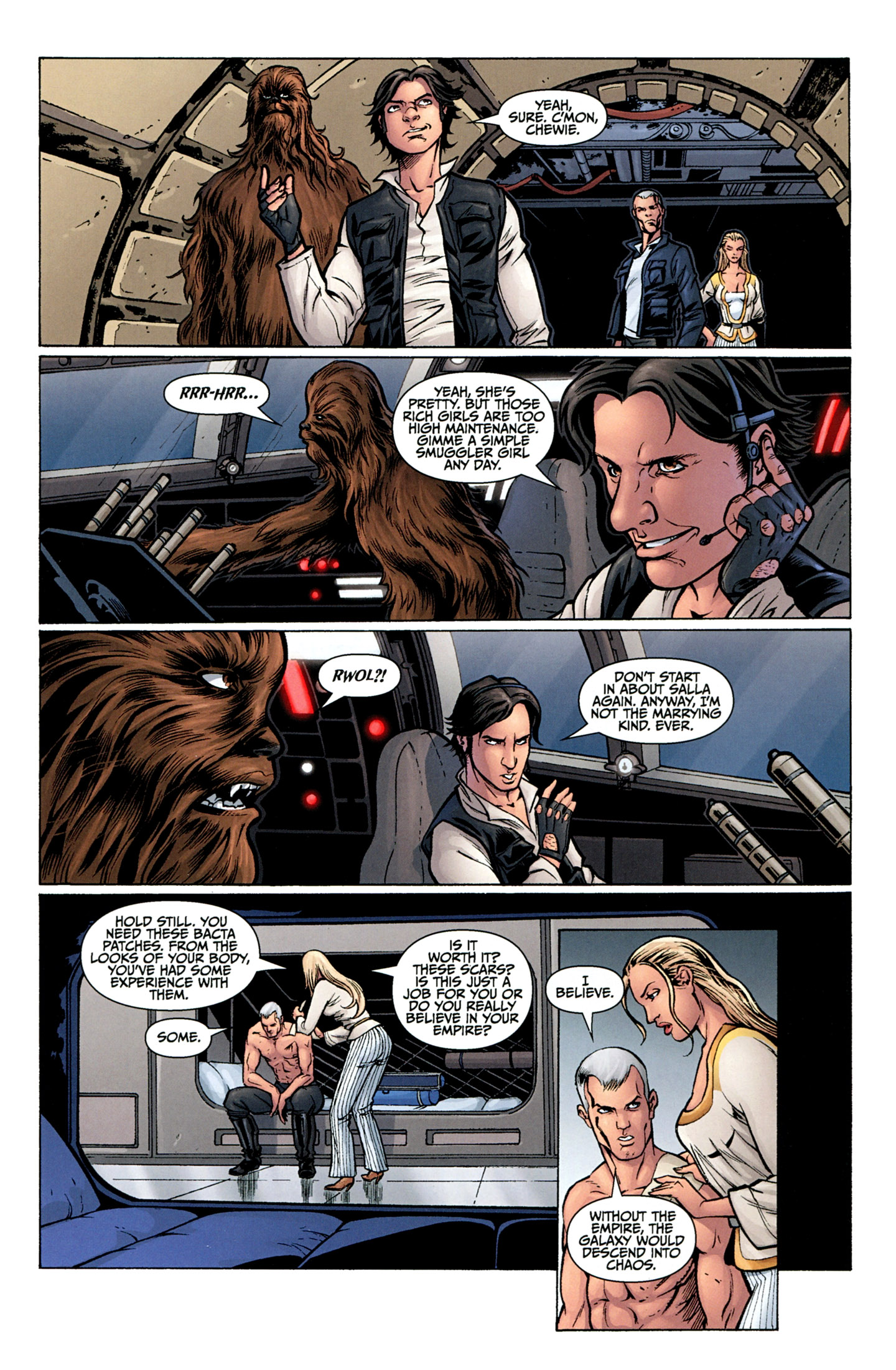 Read online Star Wars: Agent Of The Empire - Iron Eclipse comic -  Issue #4 - 9