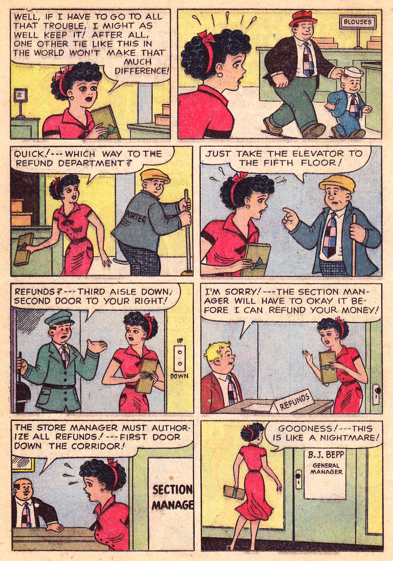 Read online Fritzi Ritz (1953) comic -  Issue #59 - 20
