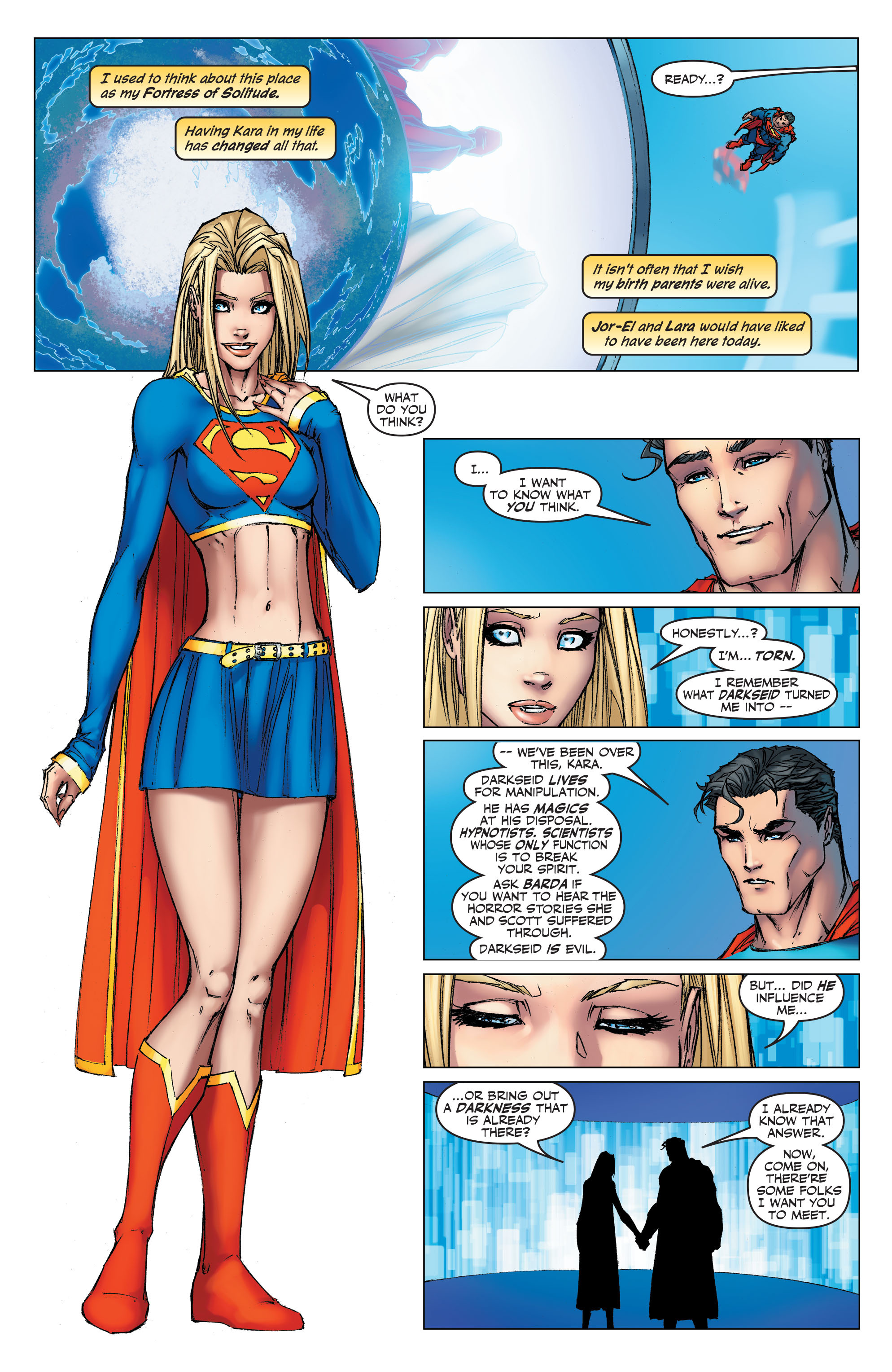Read online Superman vs. Darkseid comic -  Issue # TPB - 126