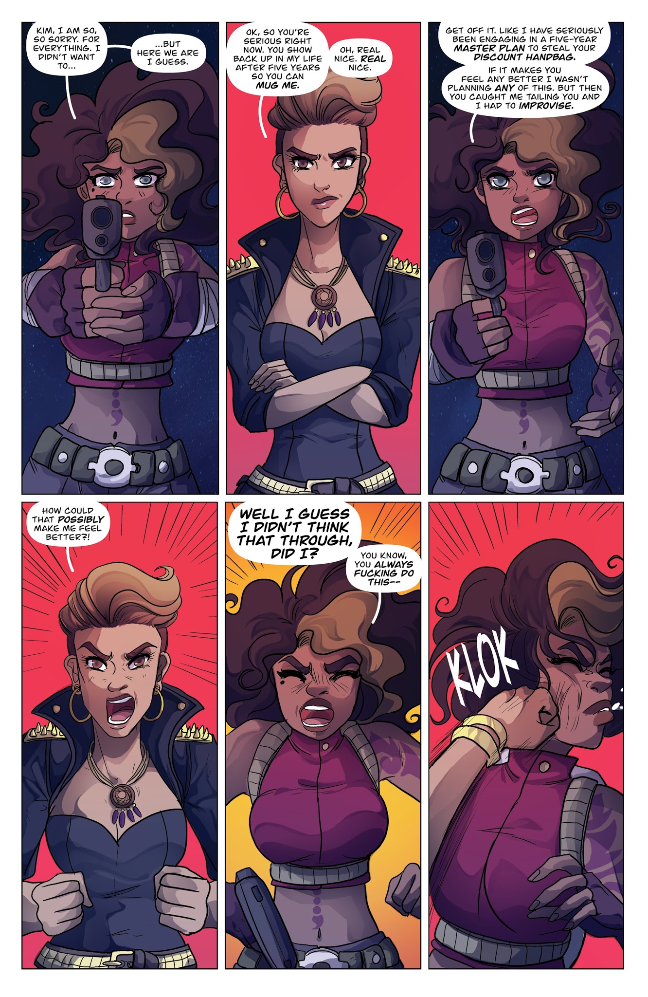 Read online Kim & Kim v2: Love is a Battlefield comic -  Issue #1 - 22