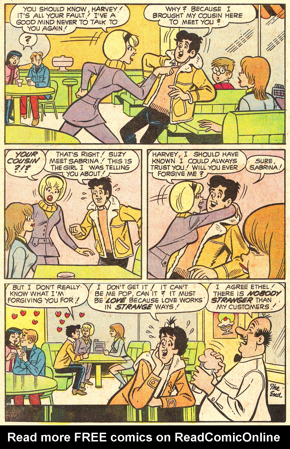 Read online Sabrina The Teenage Witch (1971) comic -  Issue #1 - 8