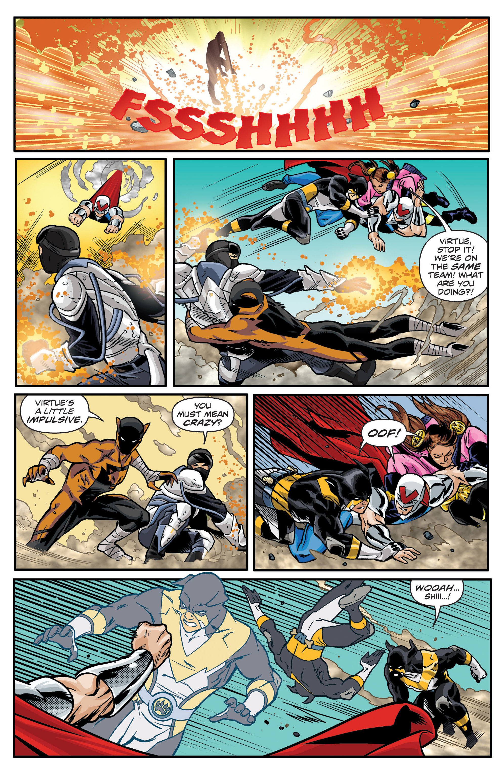 Read online Actionverse comic -  Issue #5 - 19