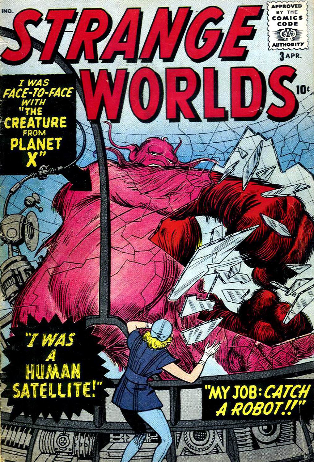 Read online Strange Worlds comic -  Issue #3 - 1
