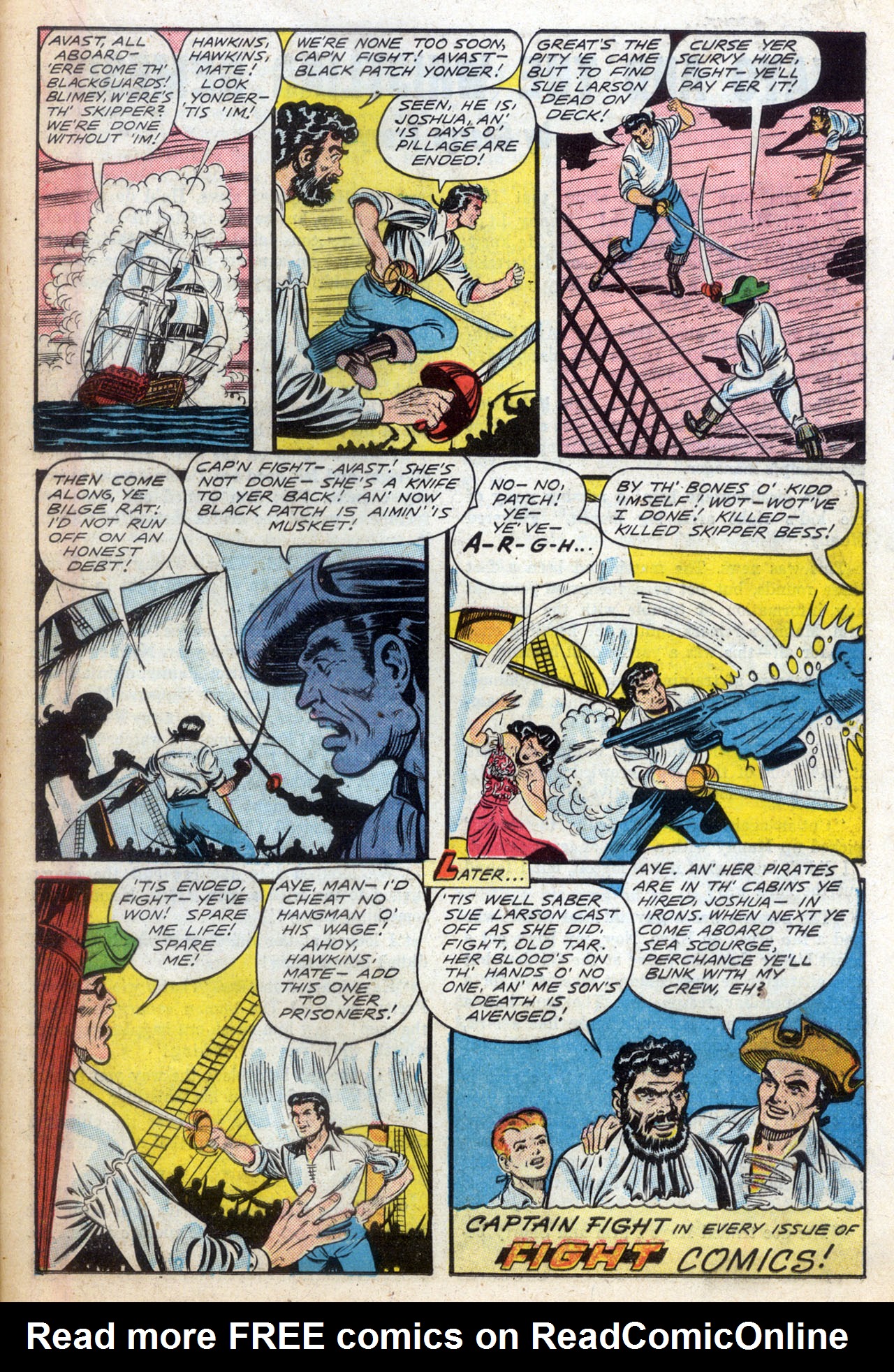 Read online Fight Comics comic -  Issue #58 - 33