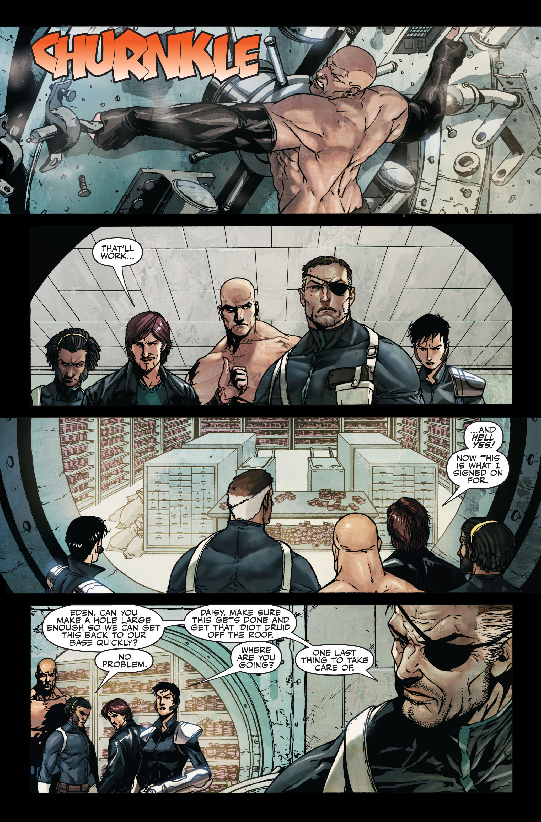 Read online Secret Warriors comic -  Issue #7 - 8